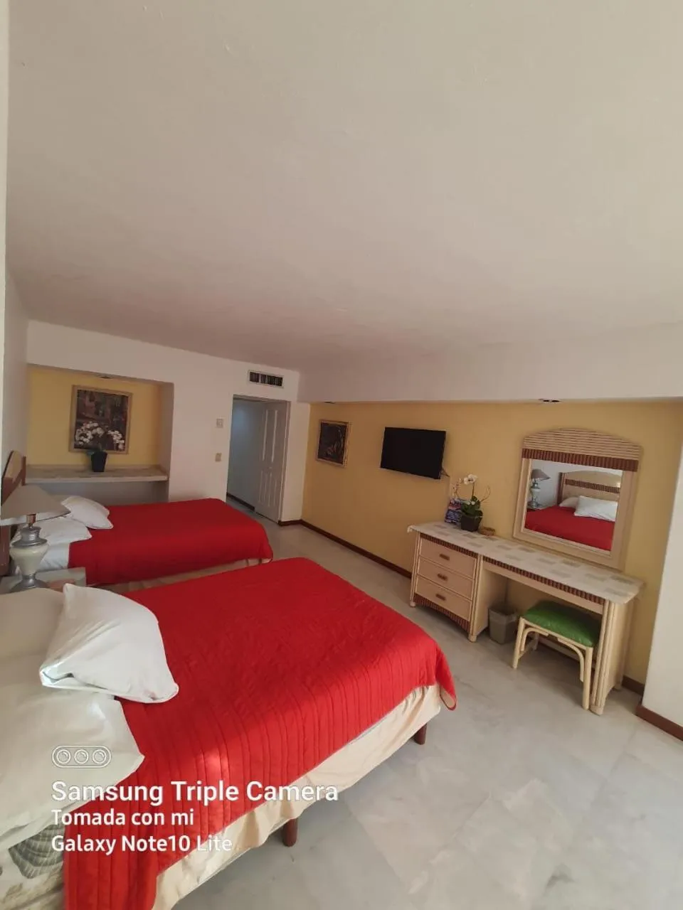 Bed in ENNA INN IXTAPA DEPARTAMENTO 01 RECAMARA ViSTA MAR