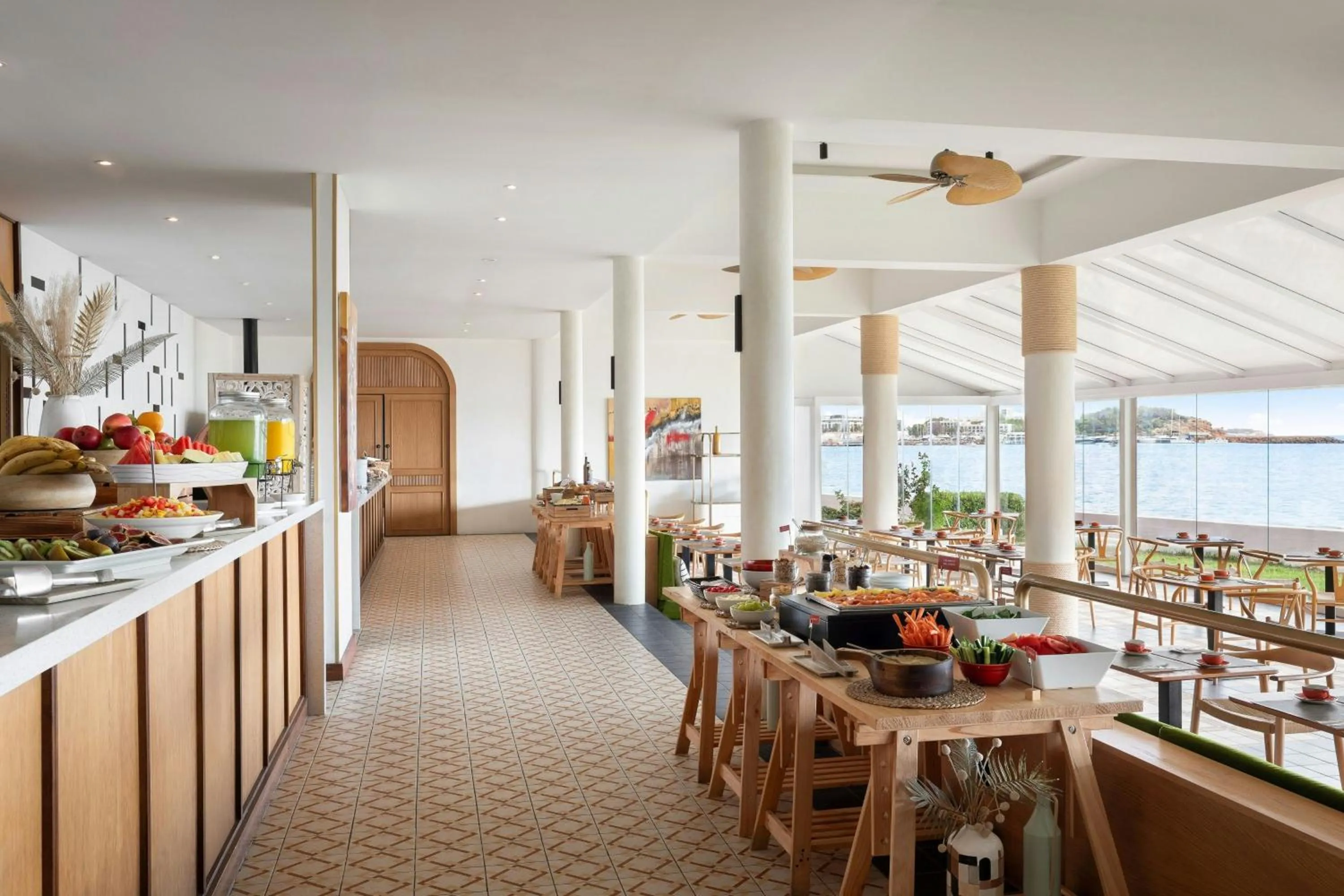 Breakfast in Hotel Riomar, Ibiza, a Tribute Portfolio Hotel
