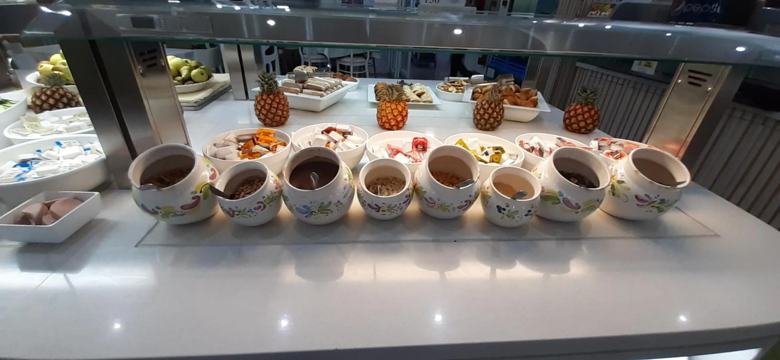 Buffet breakfast in Turbo Club