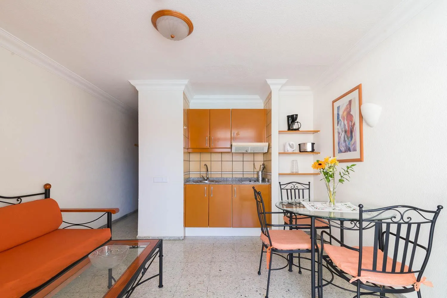 Kitchen or kitchenette in Apartamentos Amazonas