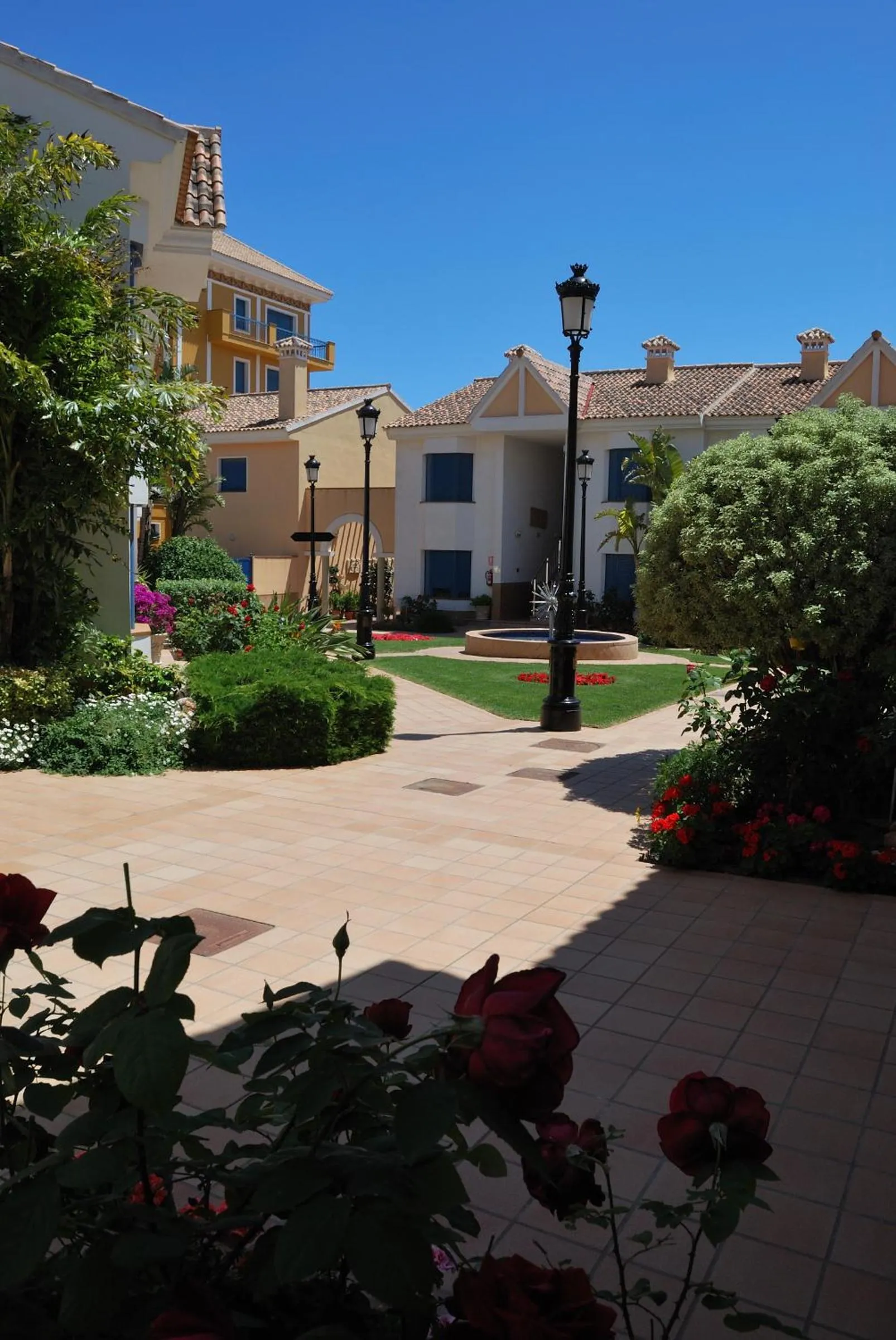 Facade/entrance in Hotel Golf Campoamor