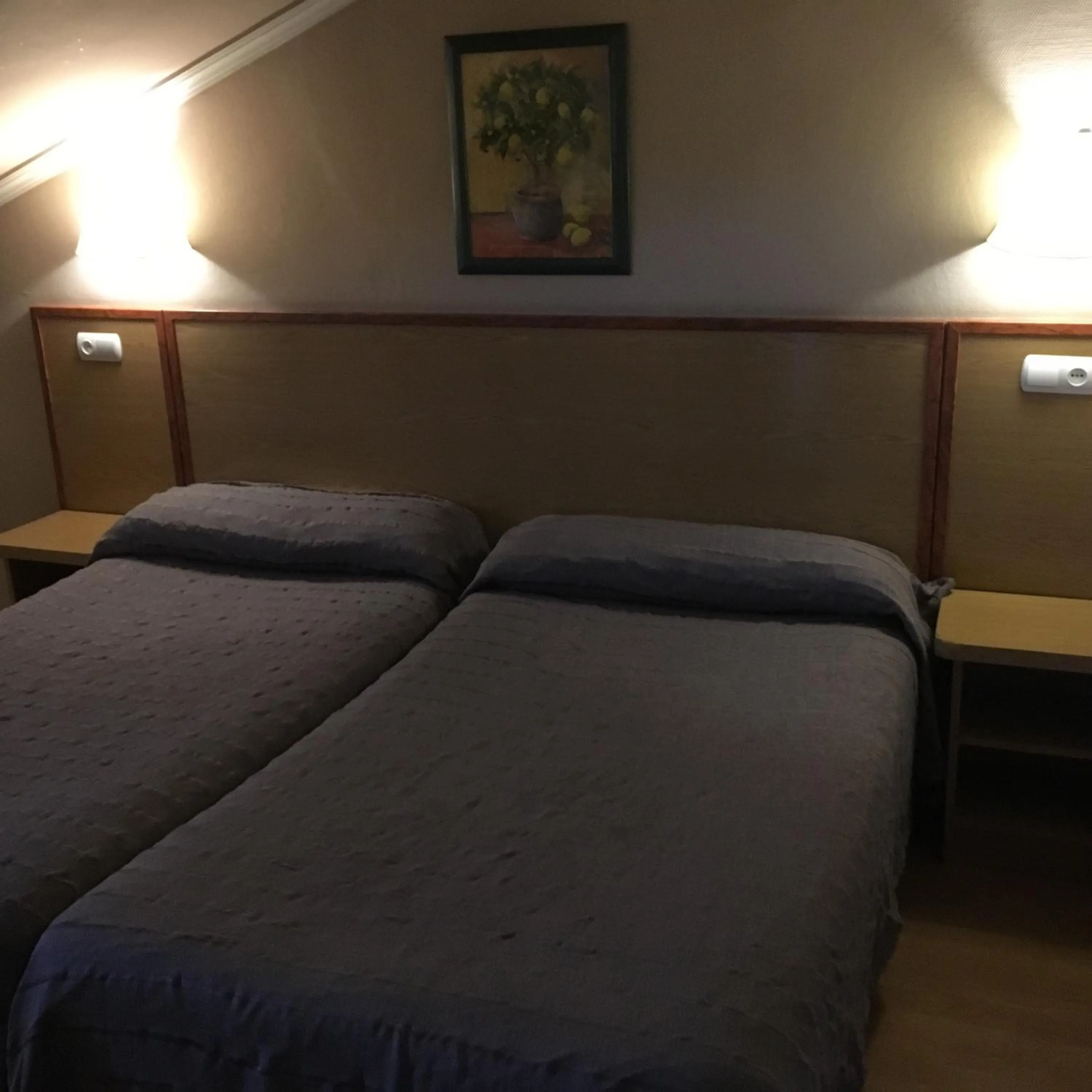 Bedroom, Bed in Hotel Avenida Leganés