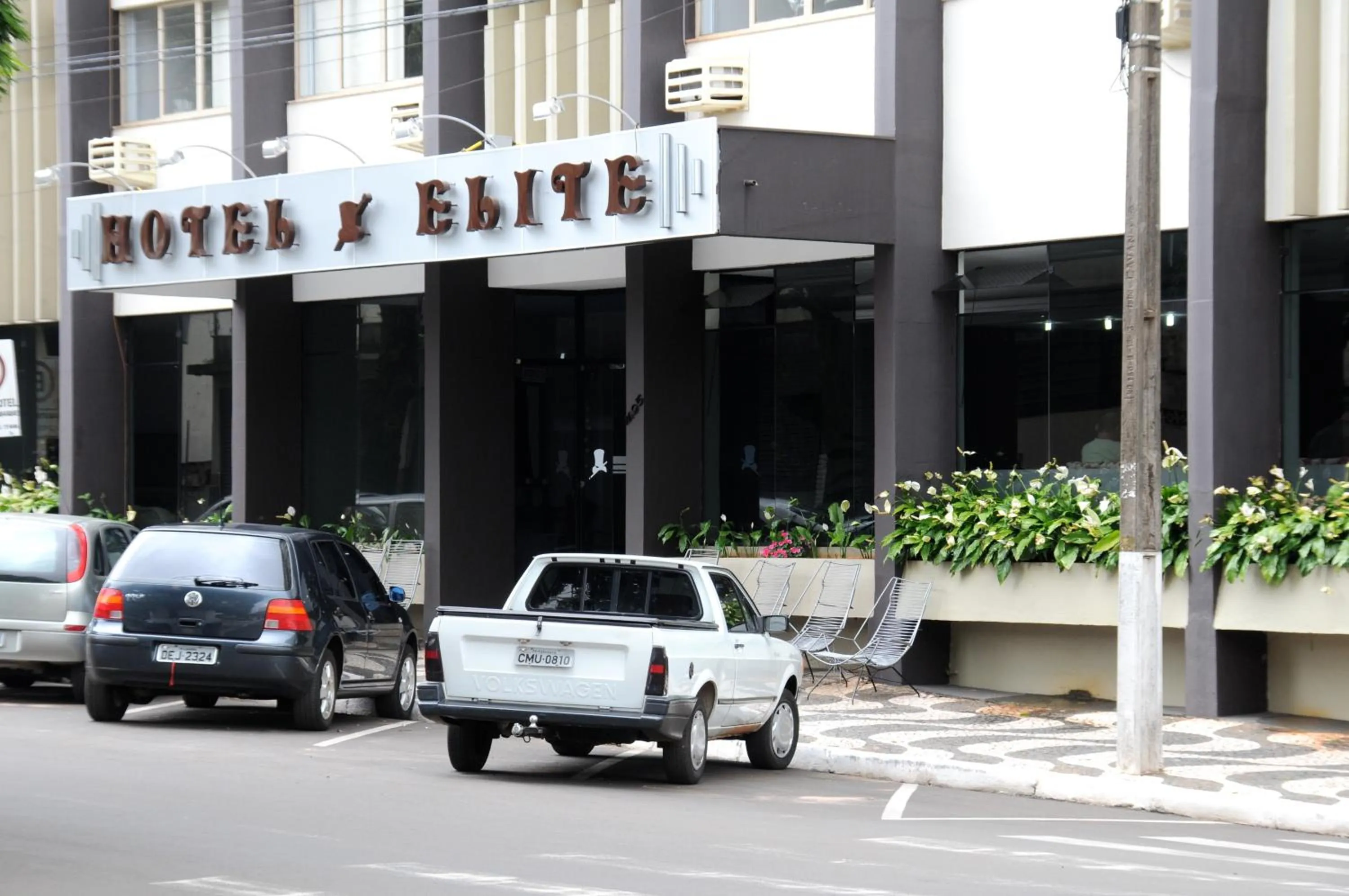 Facade/entrance in Hotel Elite