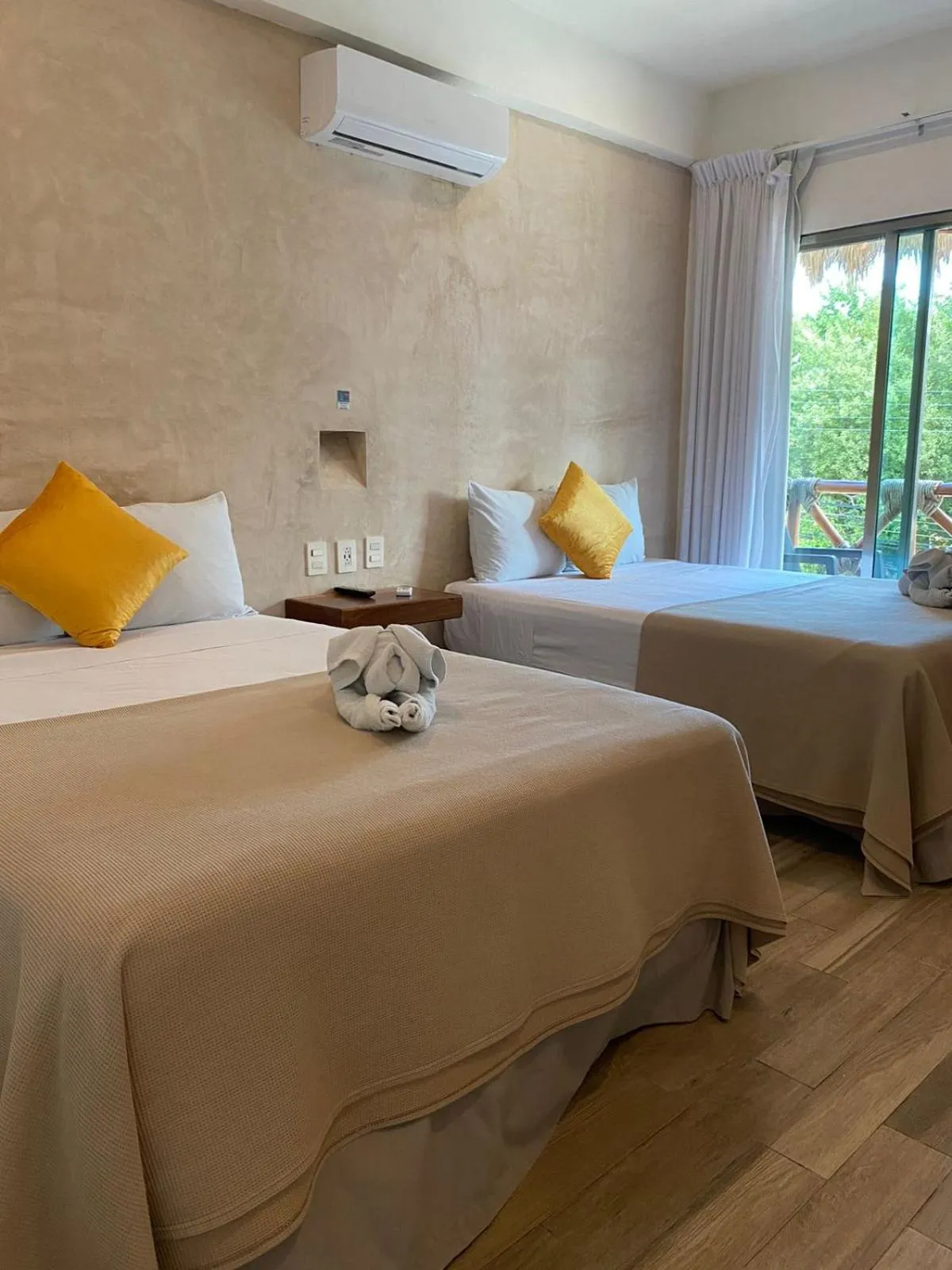 Bedroom, Bed in Hotel Pelecanus Suites Holbox