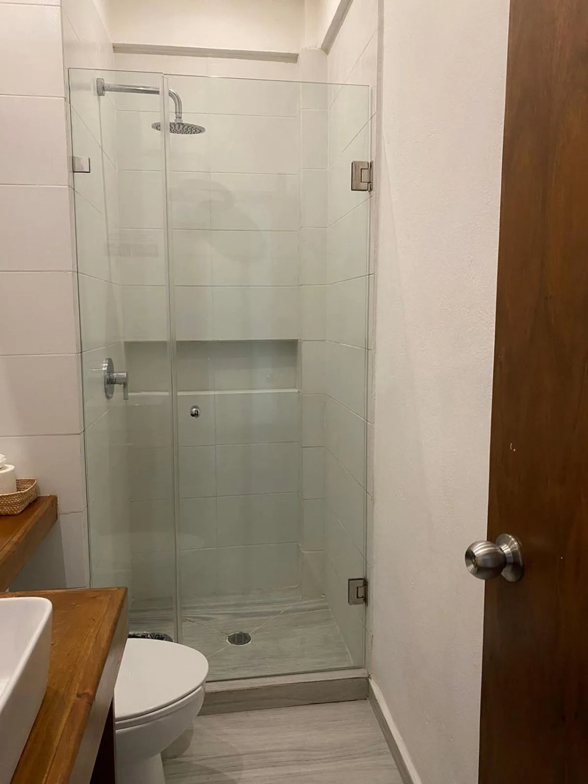 Shower in Hotel Pelecanus Suites Holbox