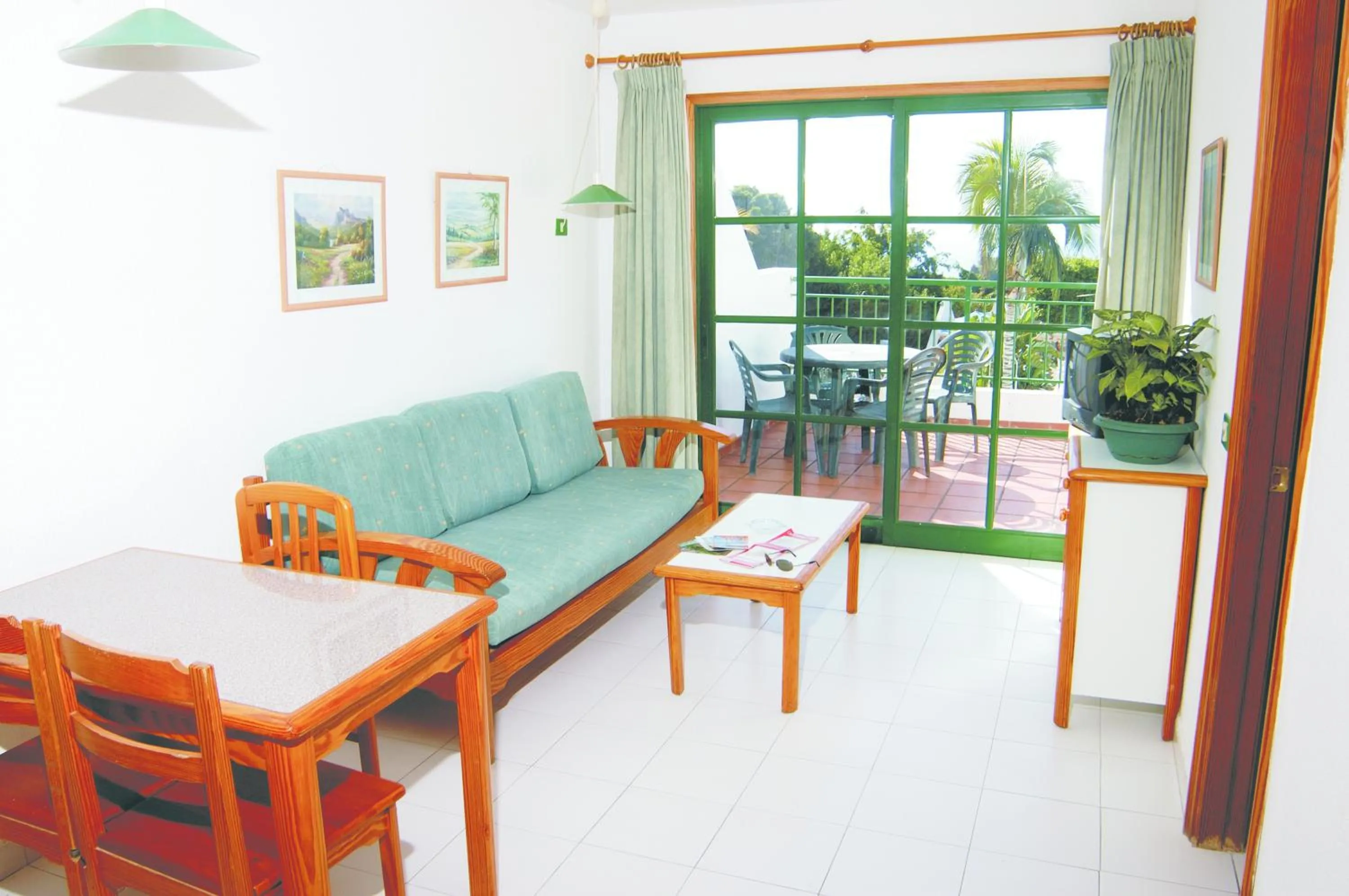 Living room in Apartamentos Babalu