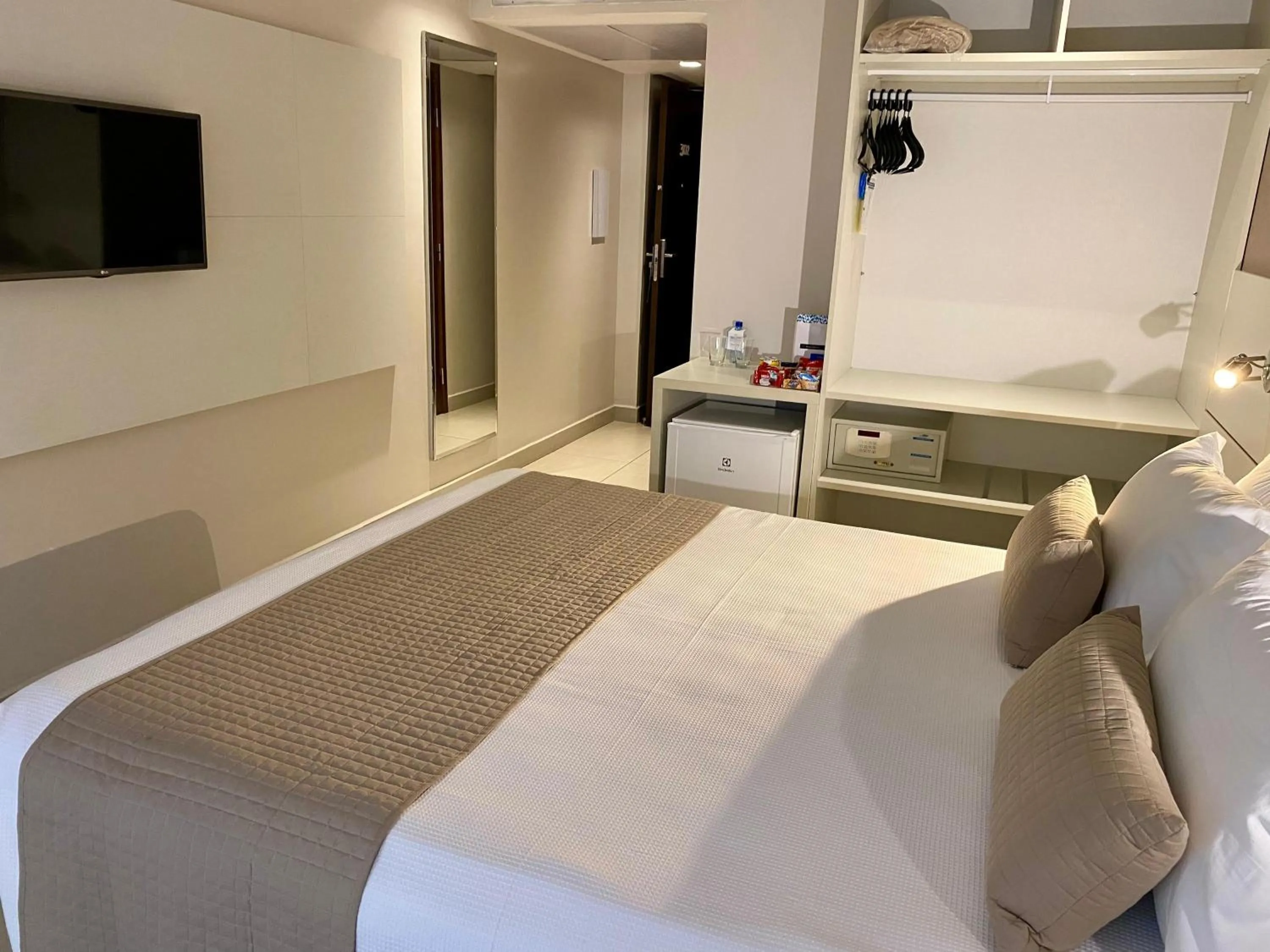 Bedroom, Bed in Manaíra Hotel