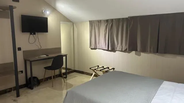 Bed in Hotel Ciudad de Fuenlabrada