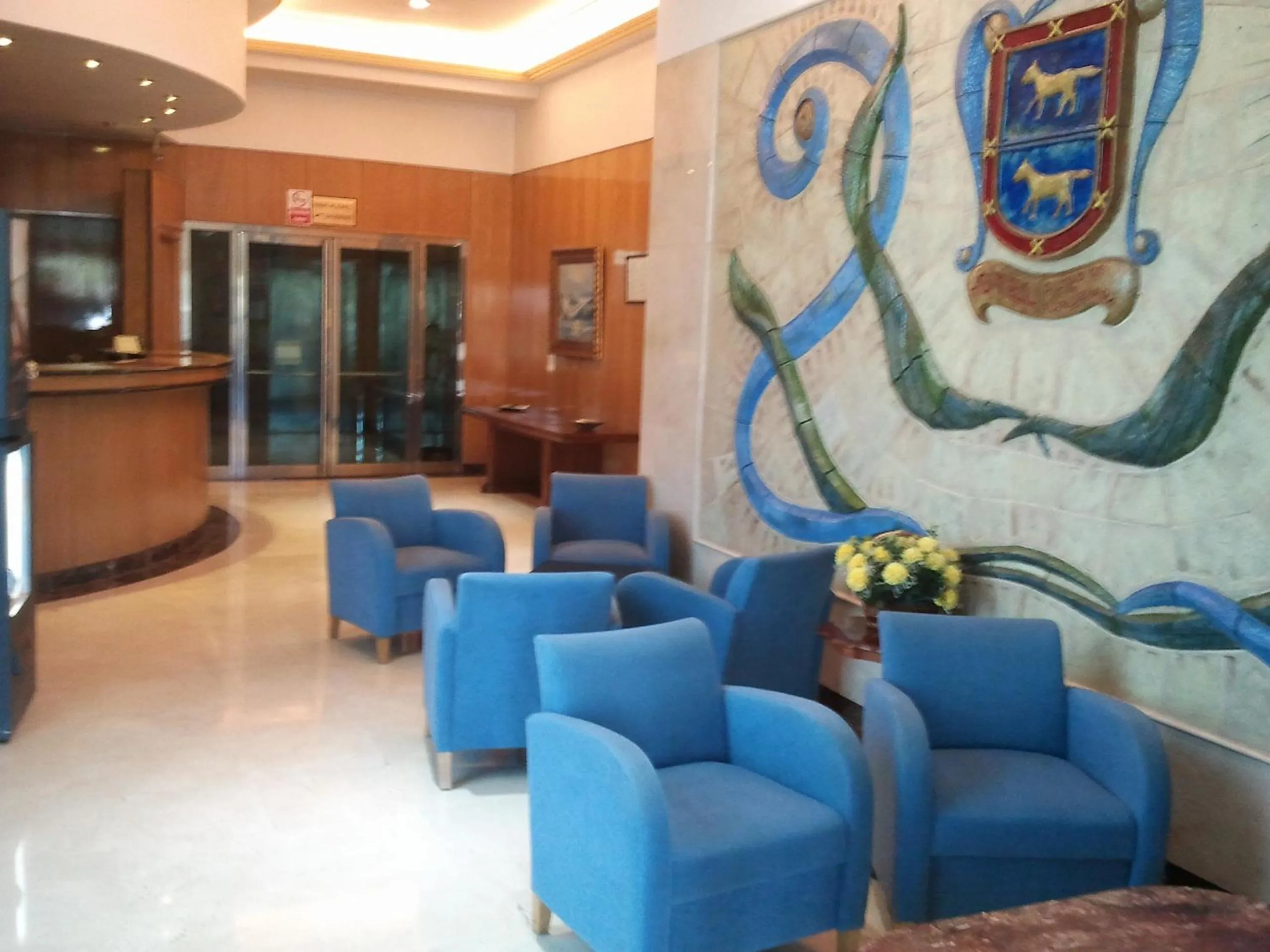 Lobby or reception in Hotel Ciudad de Fuenlabrada