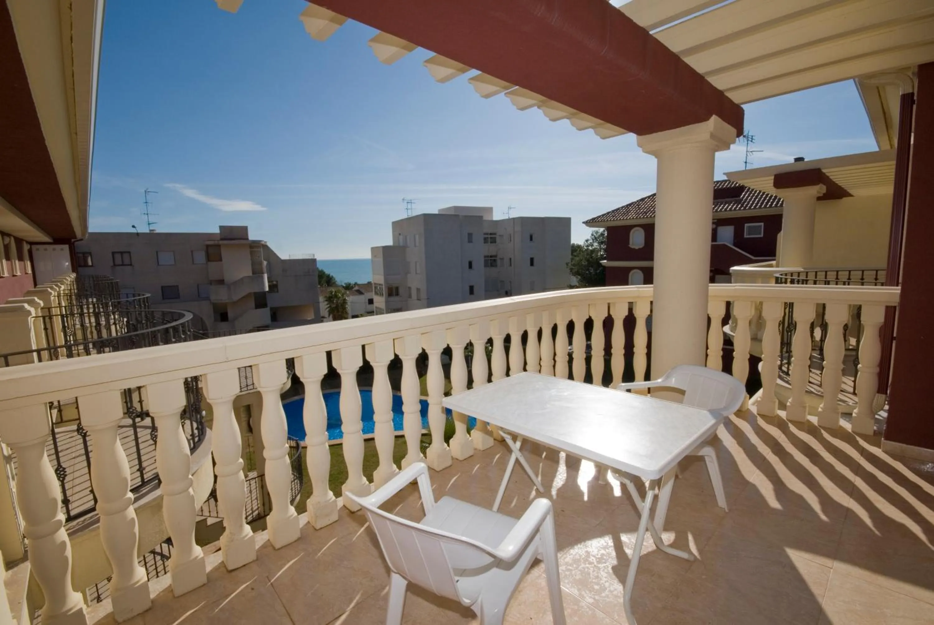 Balcony/Terrace in Apartamentos Madeira 3000
