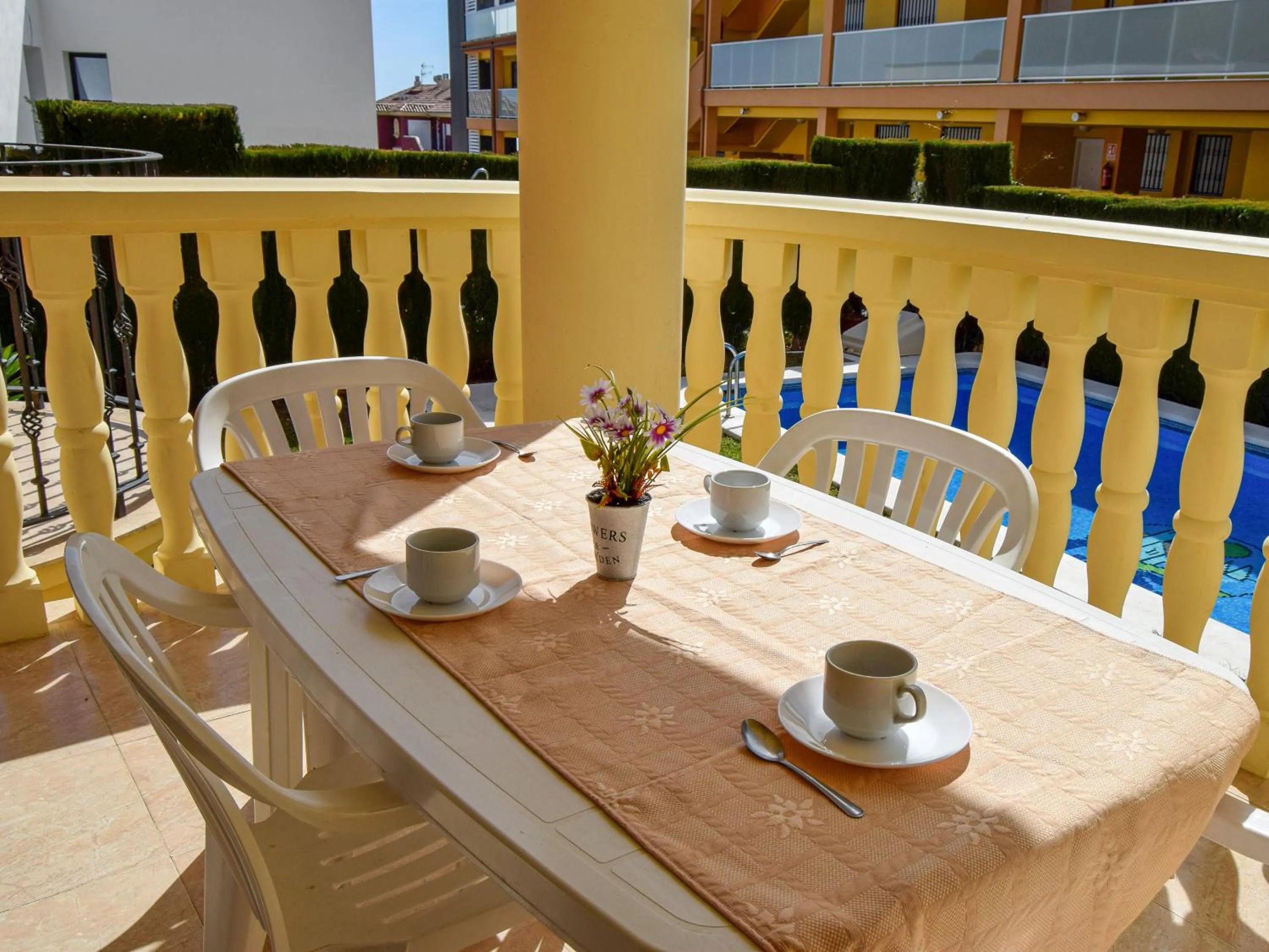 Balcony/Terrace in Apartamentos Madeira 3000