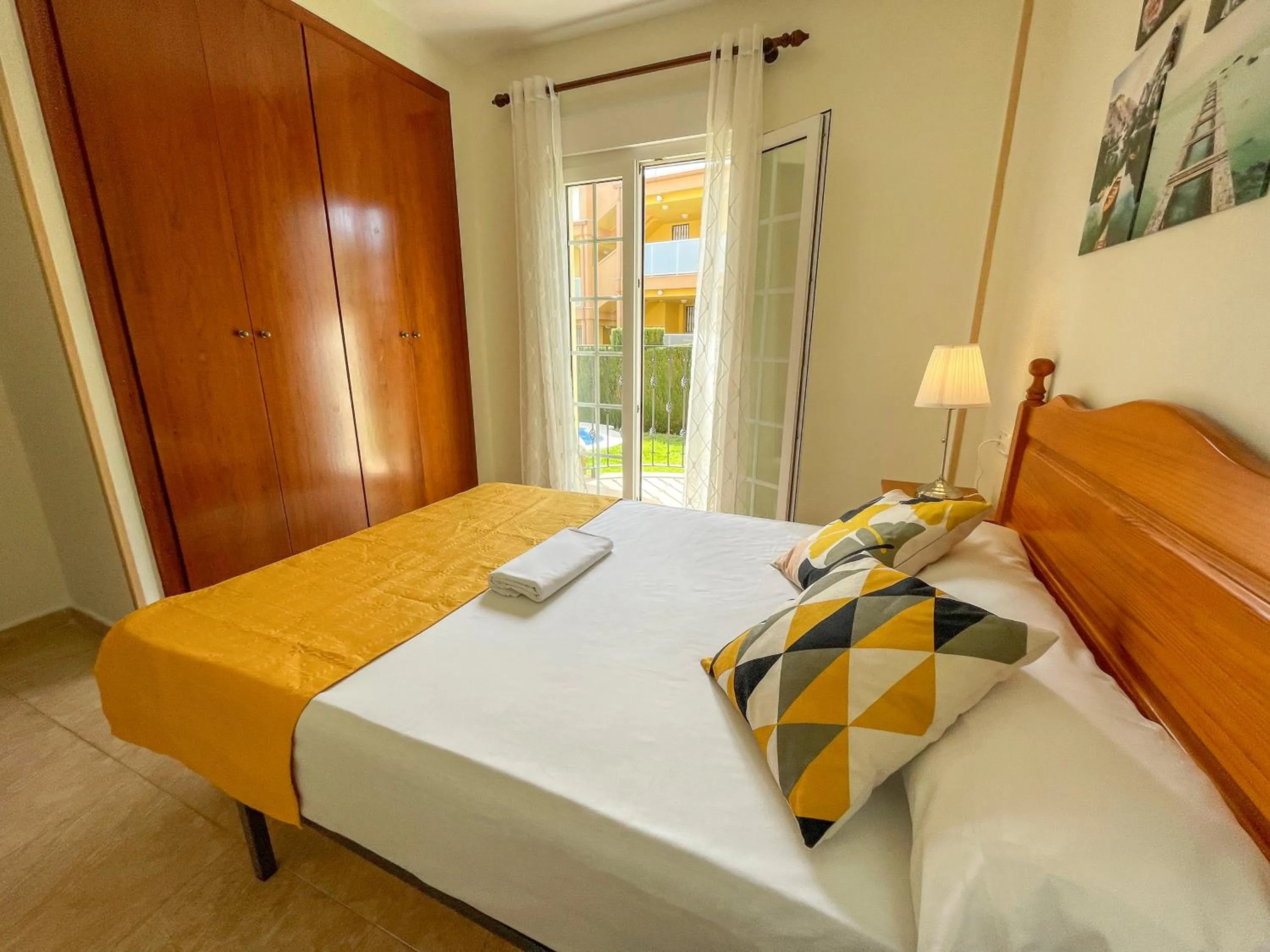 Bed in Apartamentos Madeira 3000