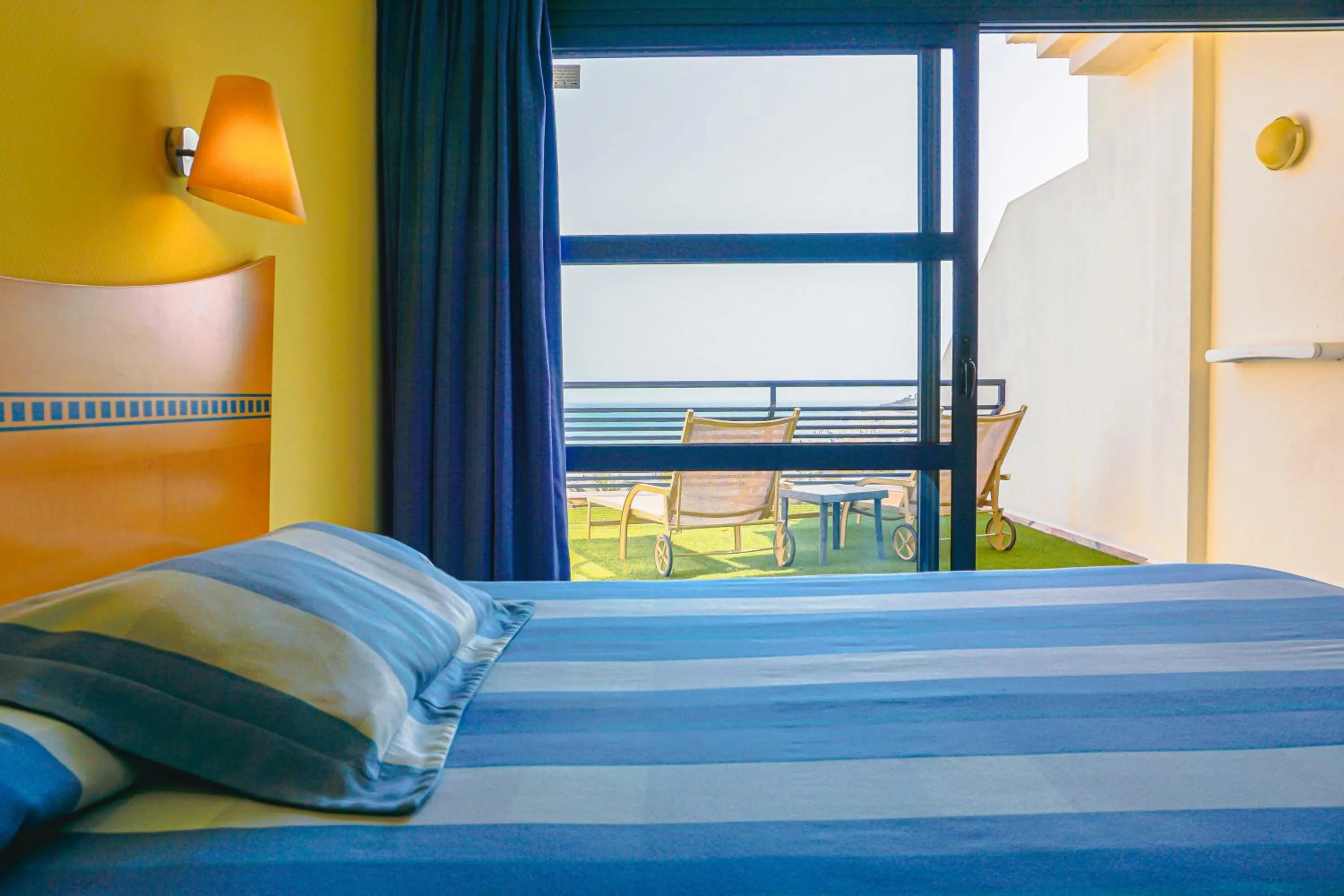 Bedroom, Bed in SBH Crystal Beach Hotel & Suites - Adults Only