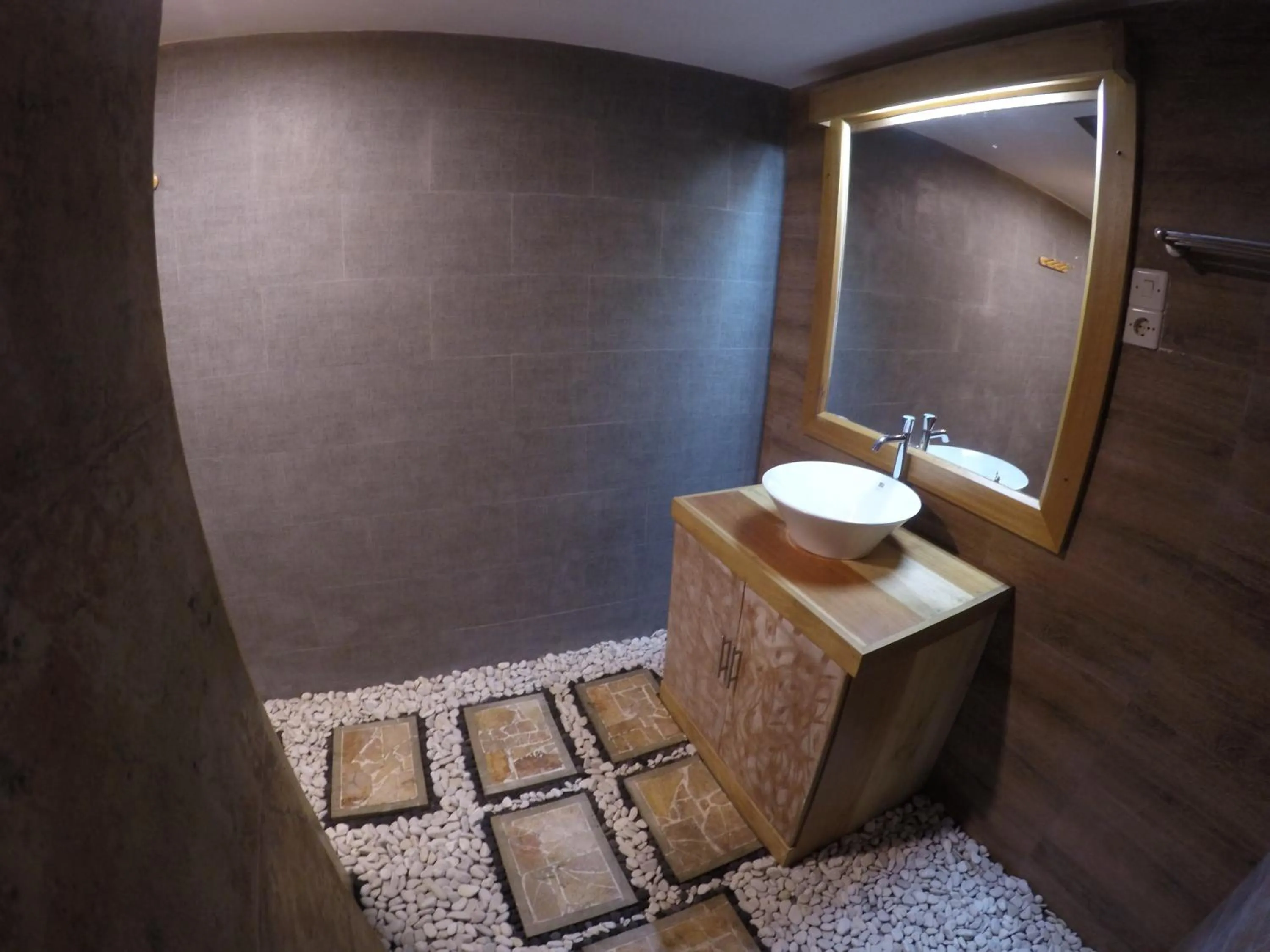 Bathroom in Island Beach Bungalow