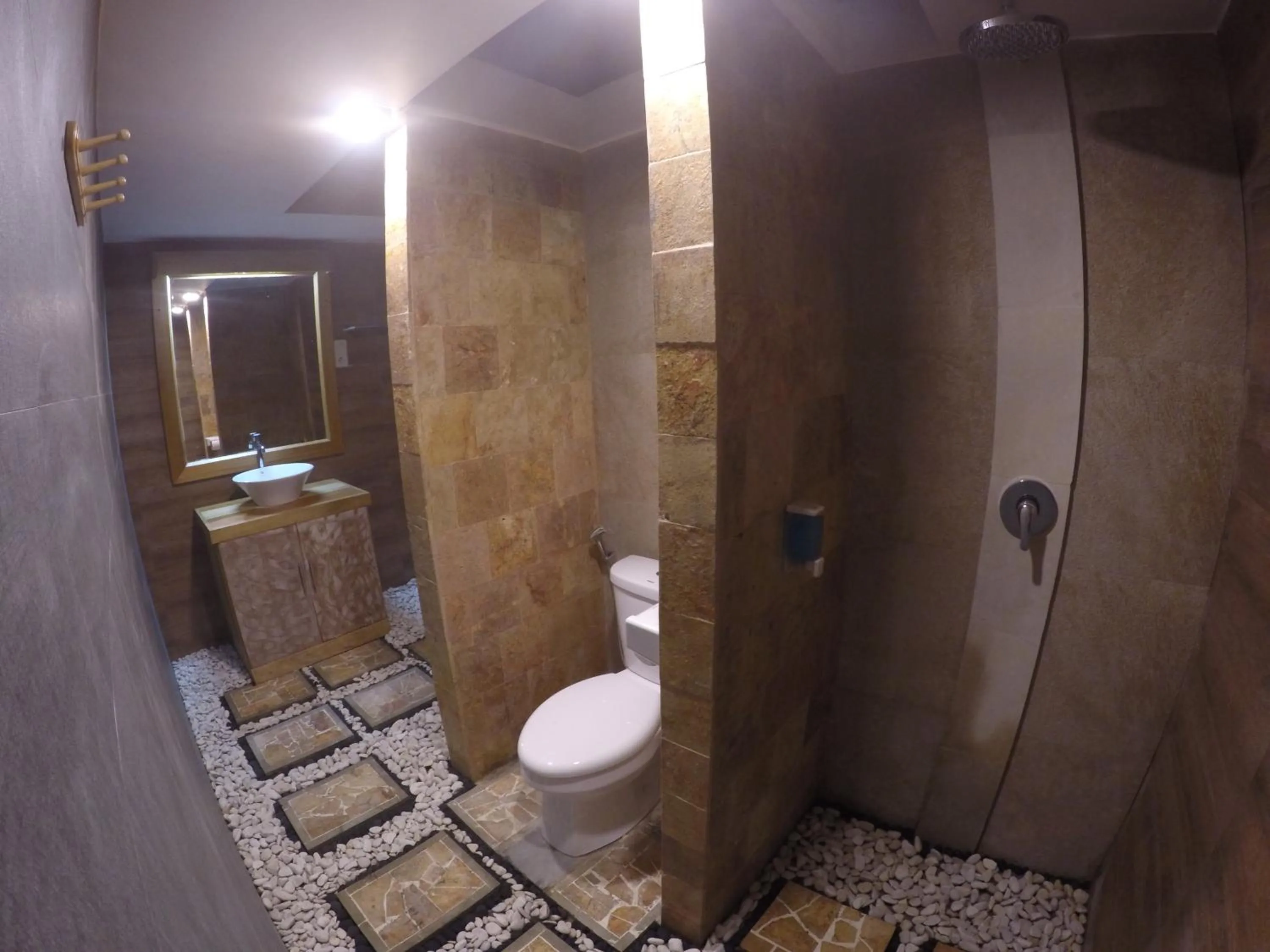 Bathroom in Island Beach Bungalow