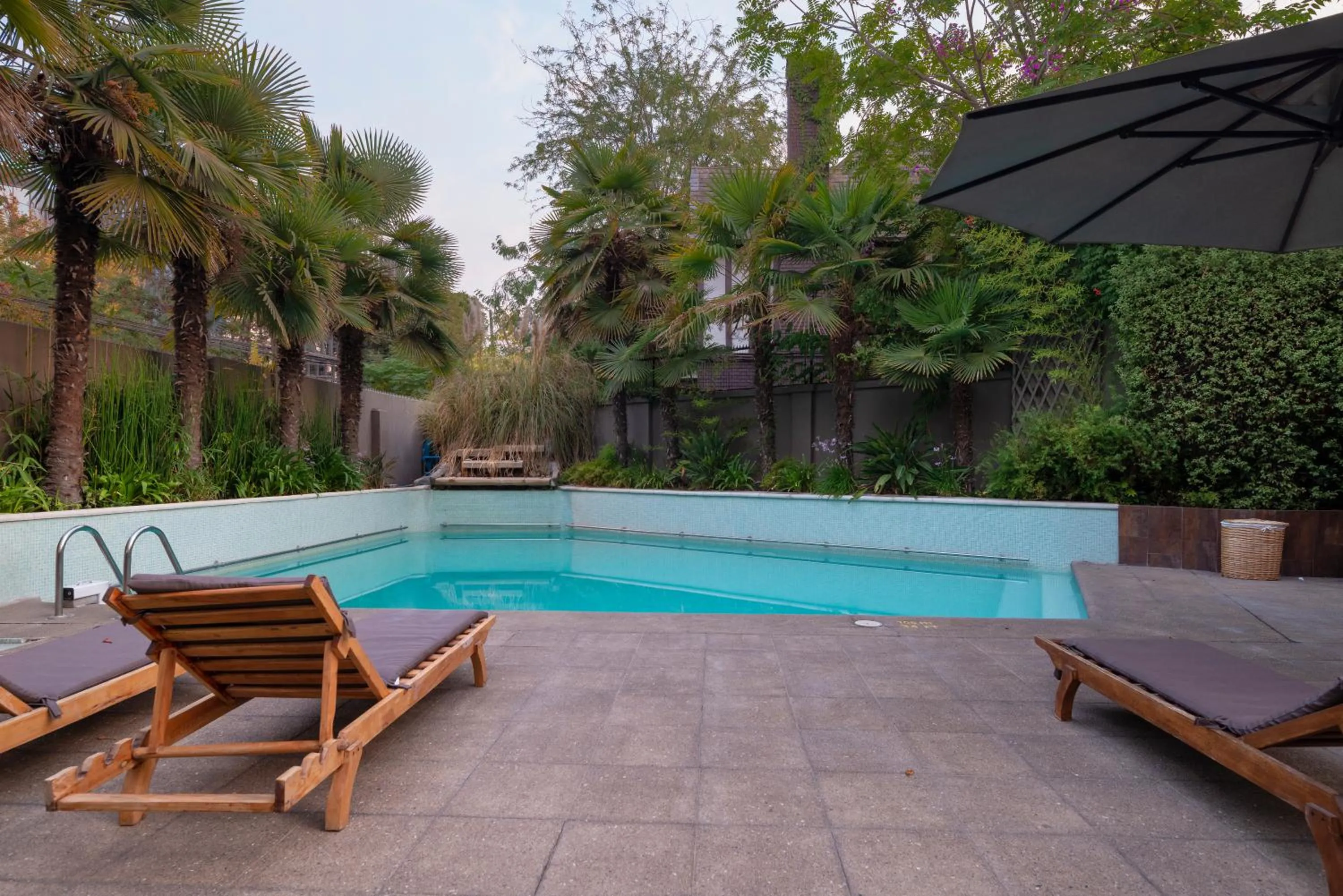 Swimming pool in Hotel Director Vitacura