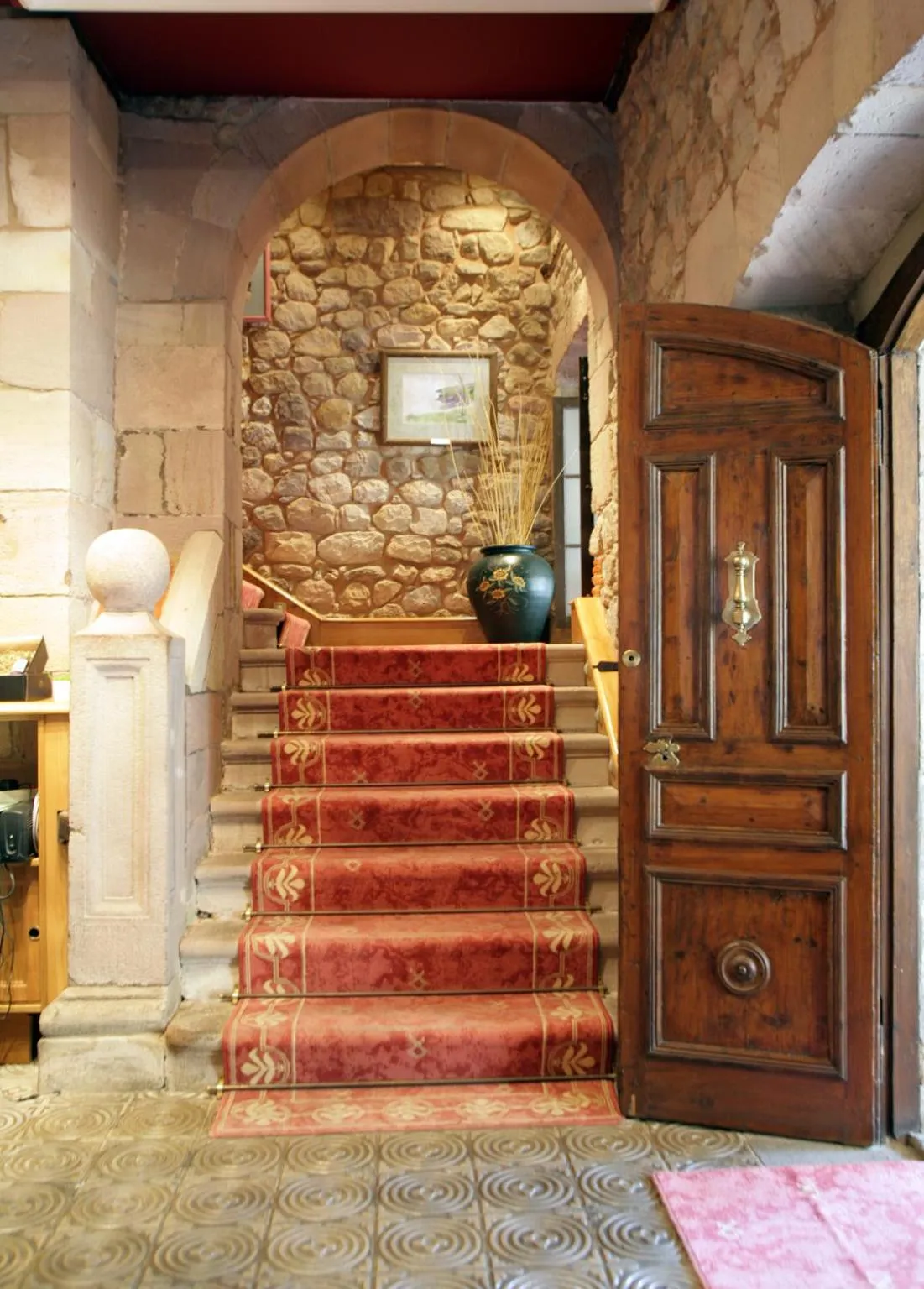 Decorative detail in Hotel Palacio Guevara