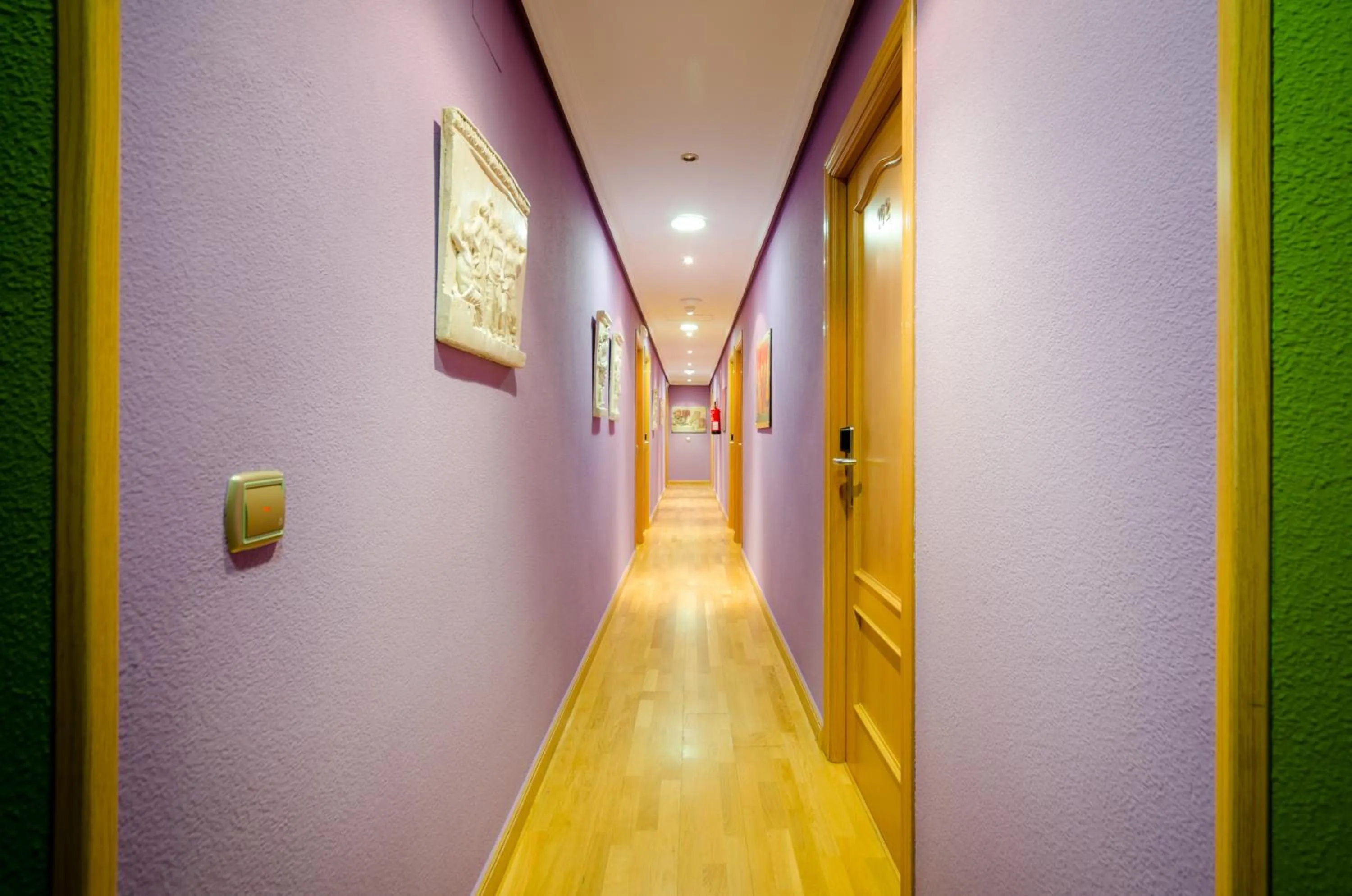 Decorative detail in Las Abadías