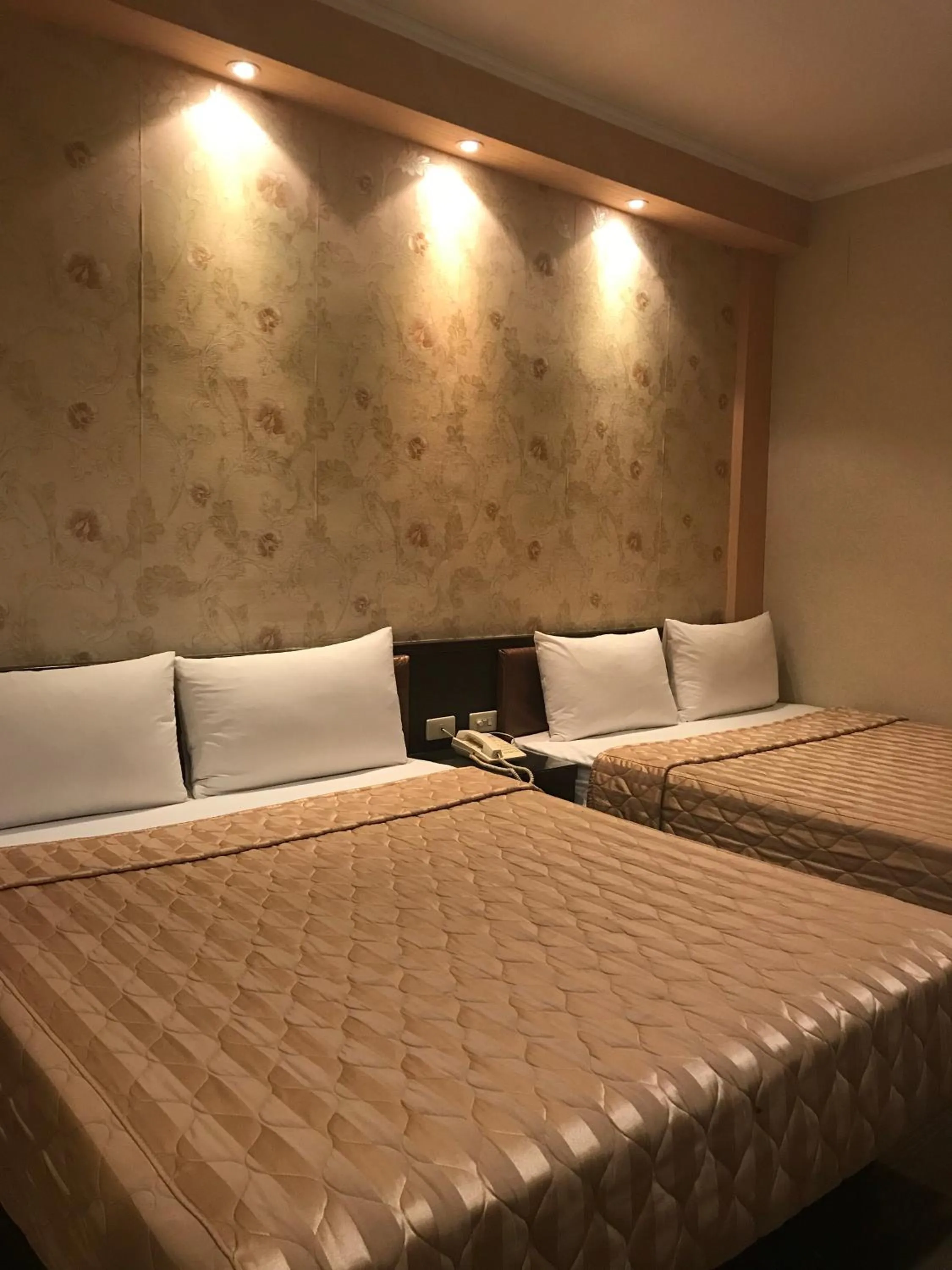 Bed in Baseball Hotel