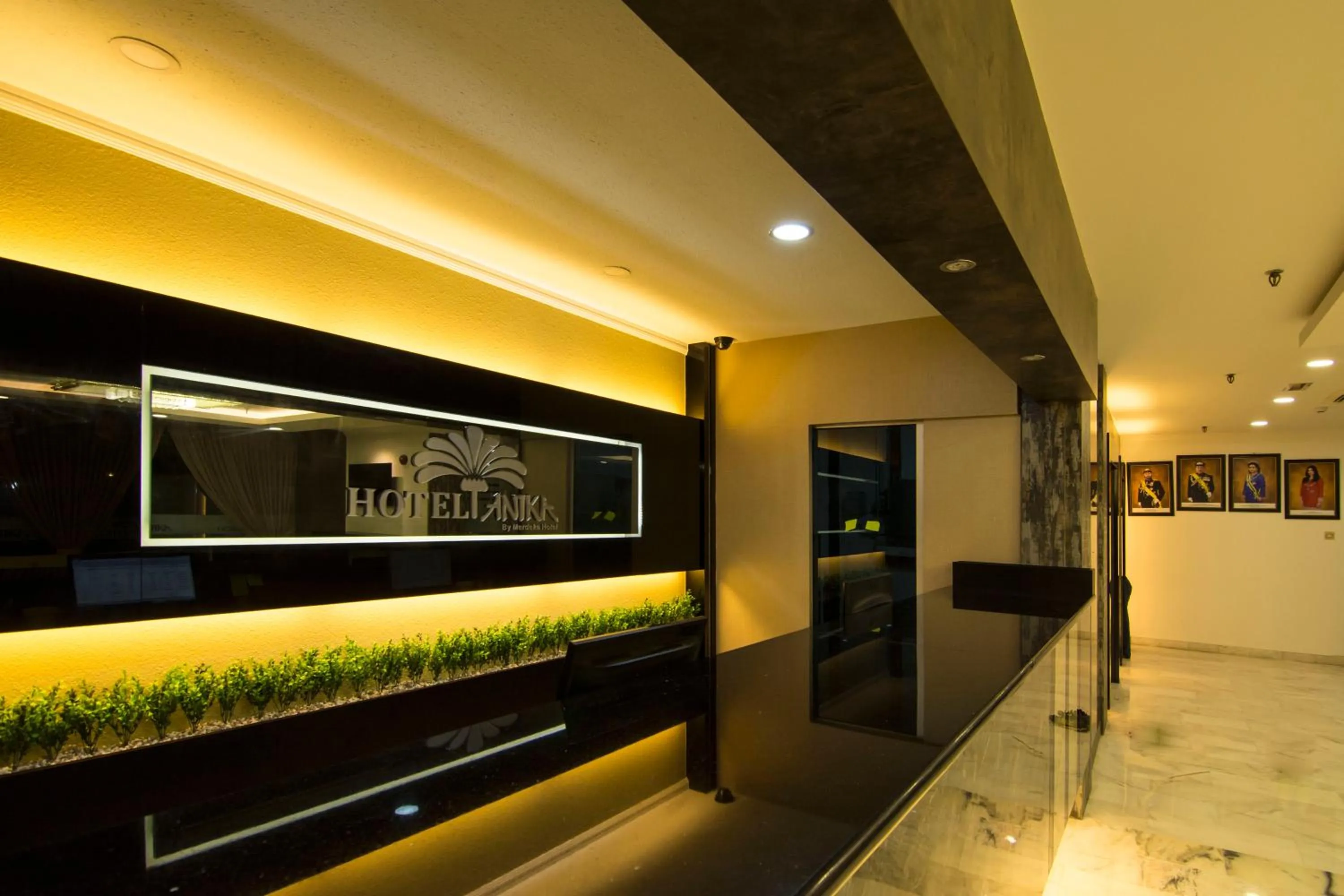 Lobby or reception in Hotel Anika Kluang