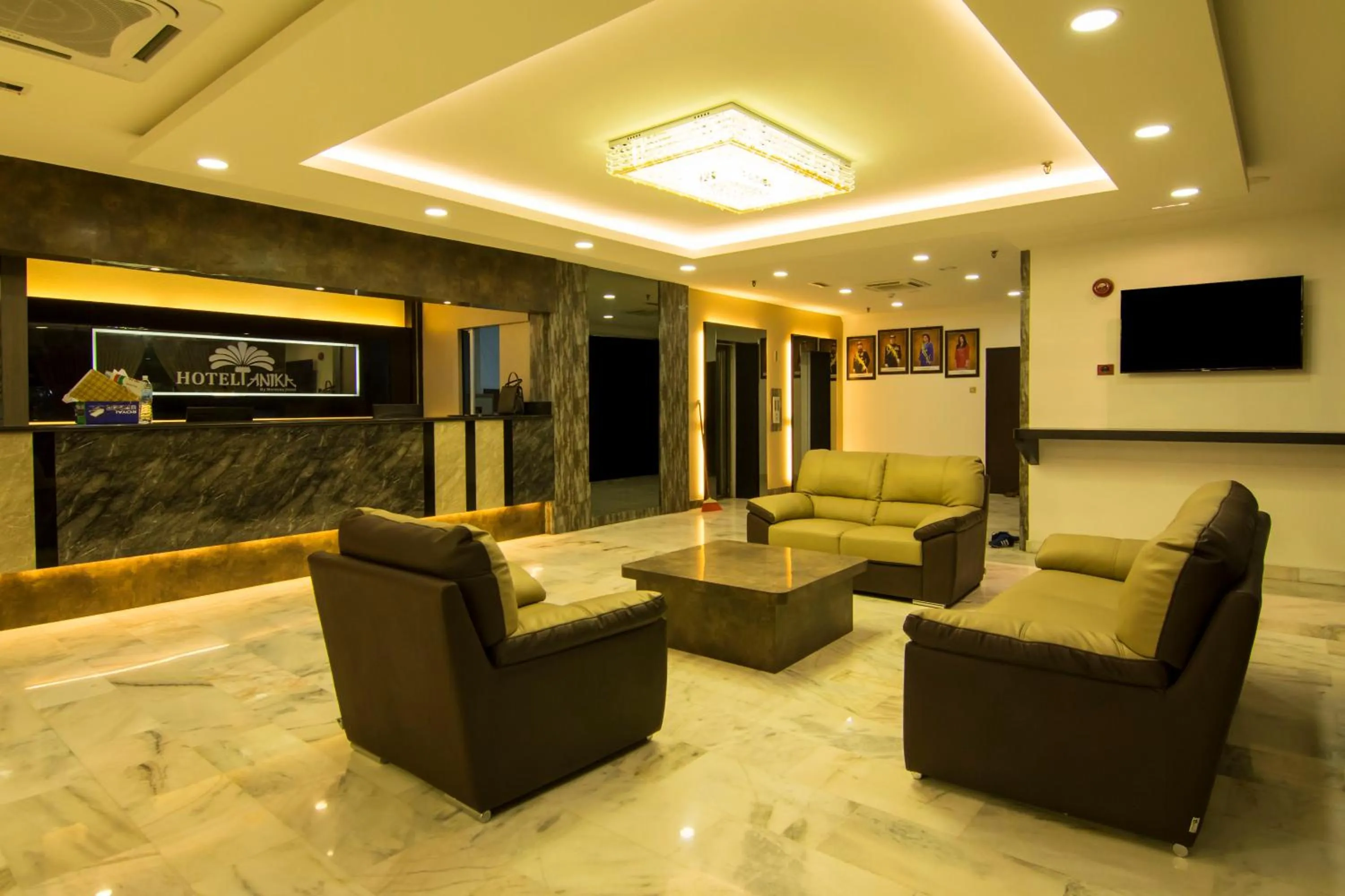 Lobby or reception in Hotel Anika Kluang