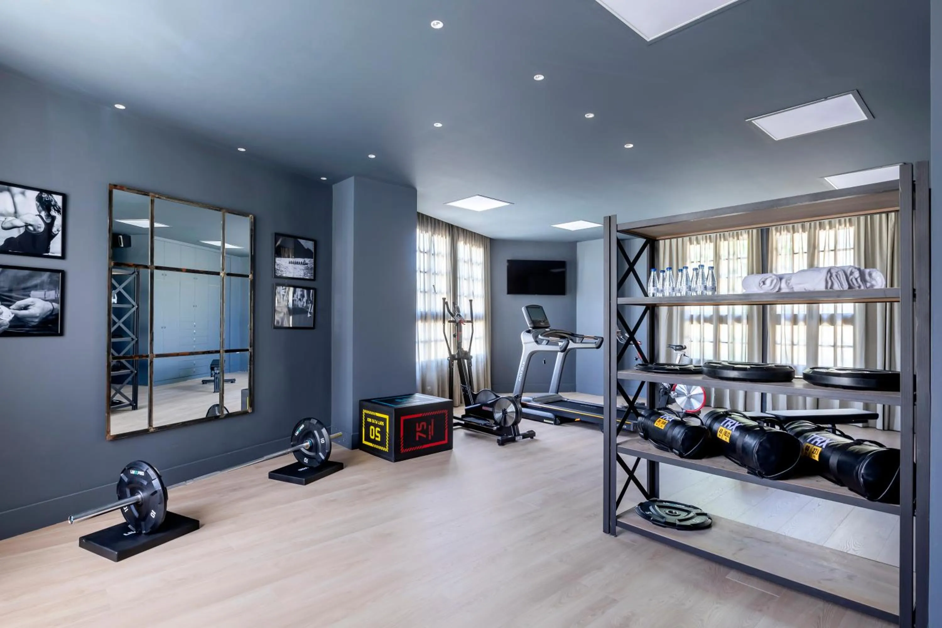 Fitness centre/facilities in Pamplona Catedral Hotel