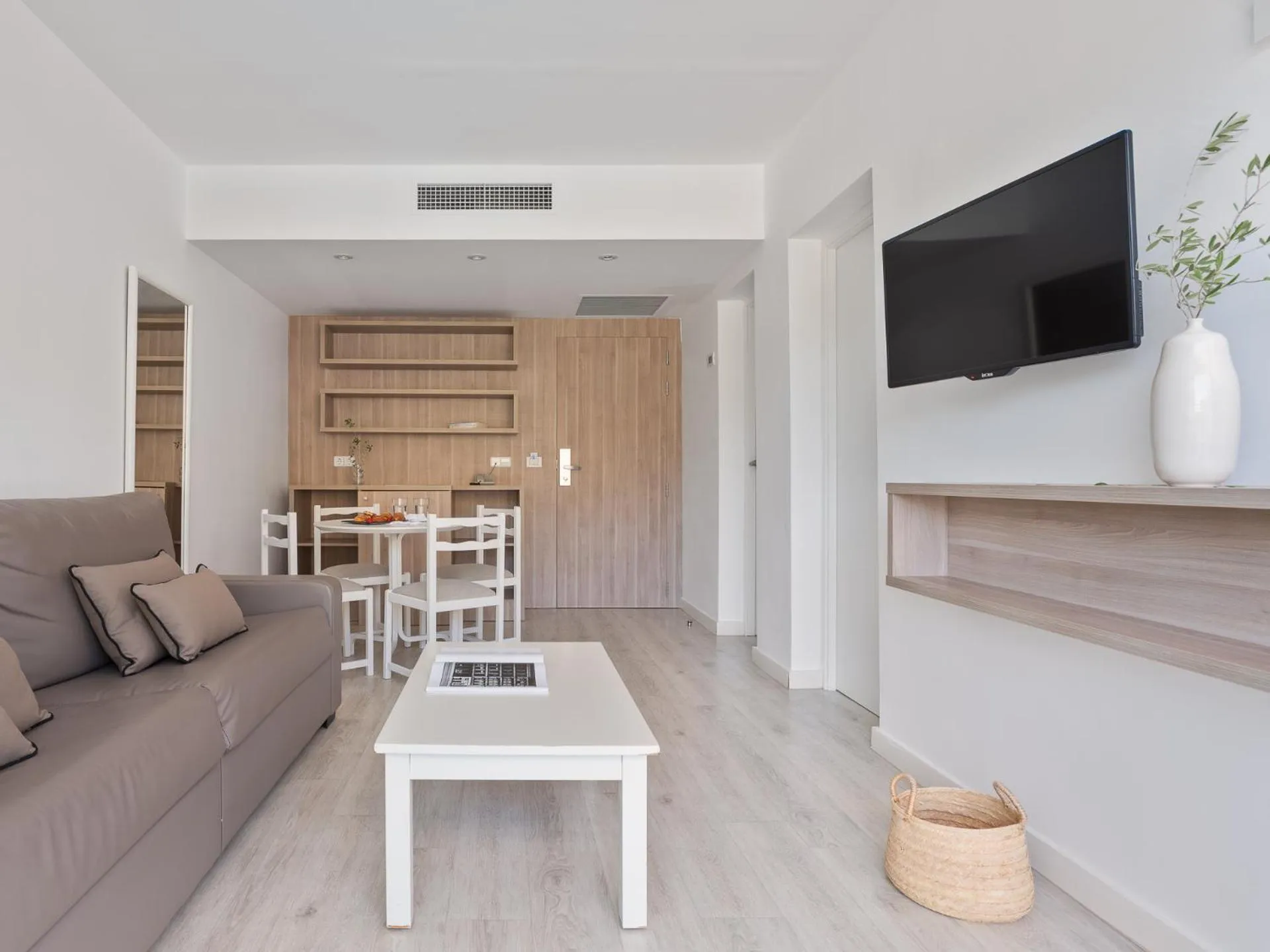 Living room in Puerto Azul Suite Hotel