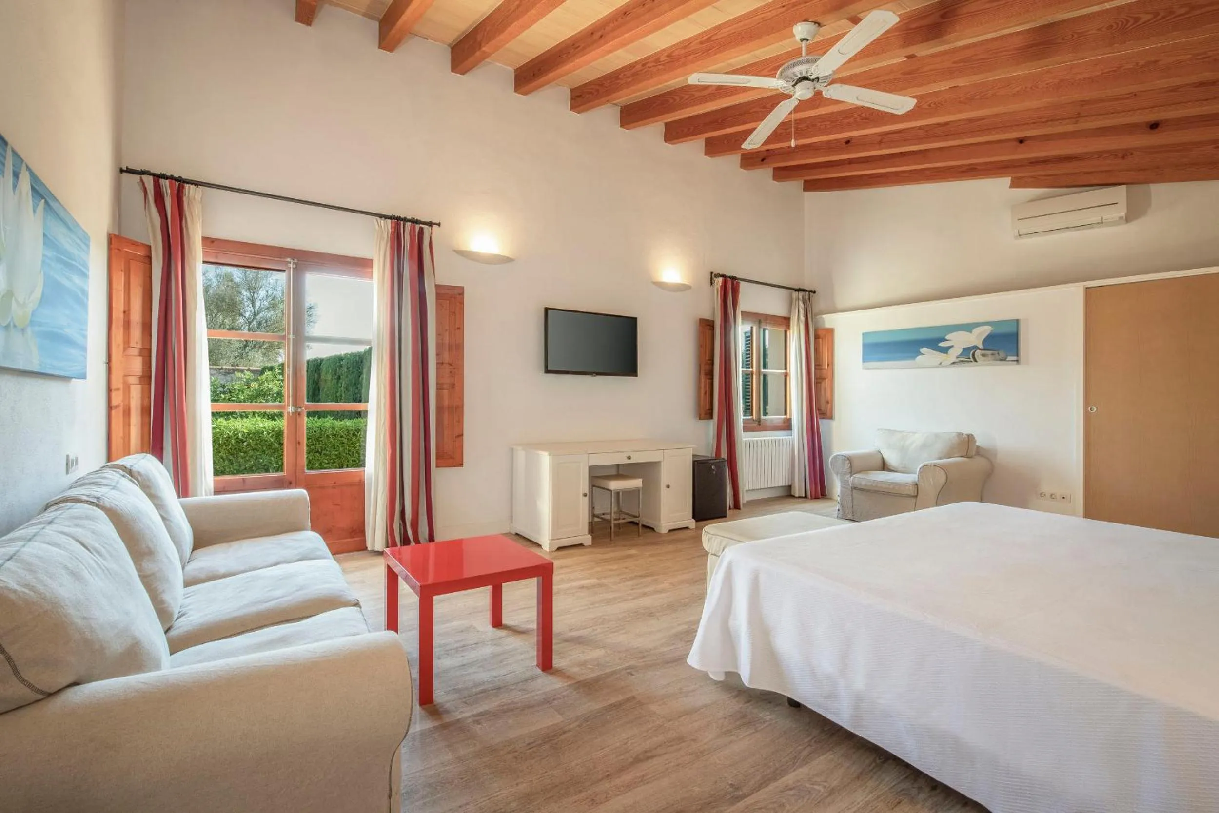 Bedroom, Bed in Finca Son Roig by Valentin
