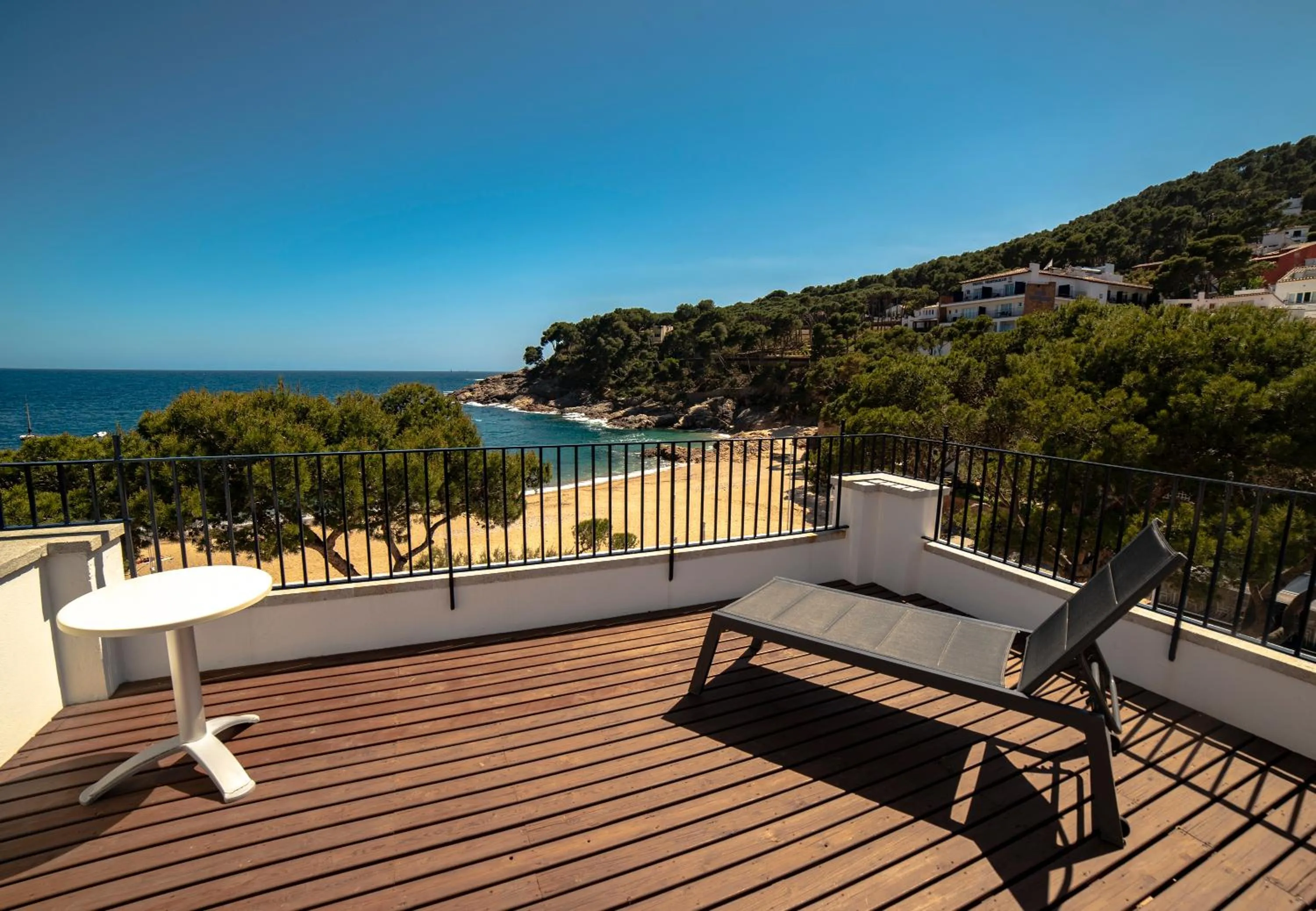 Balcony/Terrace in Hotel Tamariu