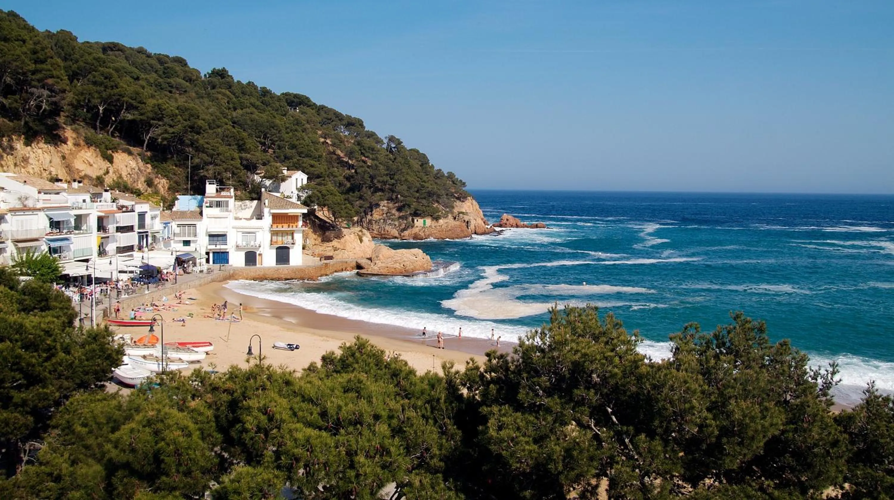 Beach in Hotel Tamariu