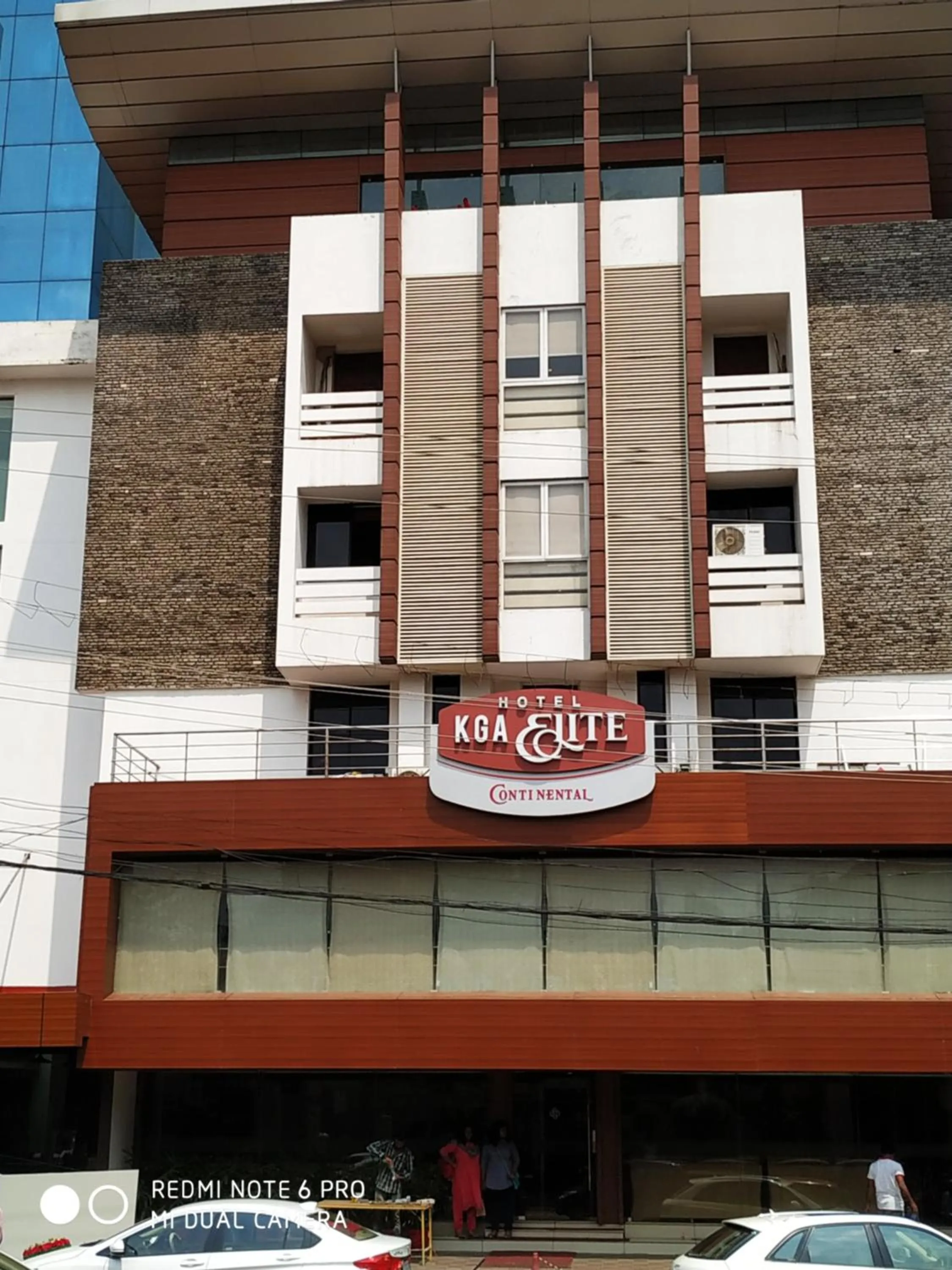 Property building in KGA Elite Continental Hotel