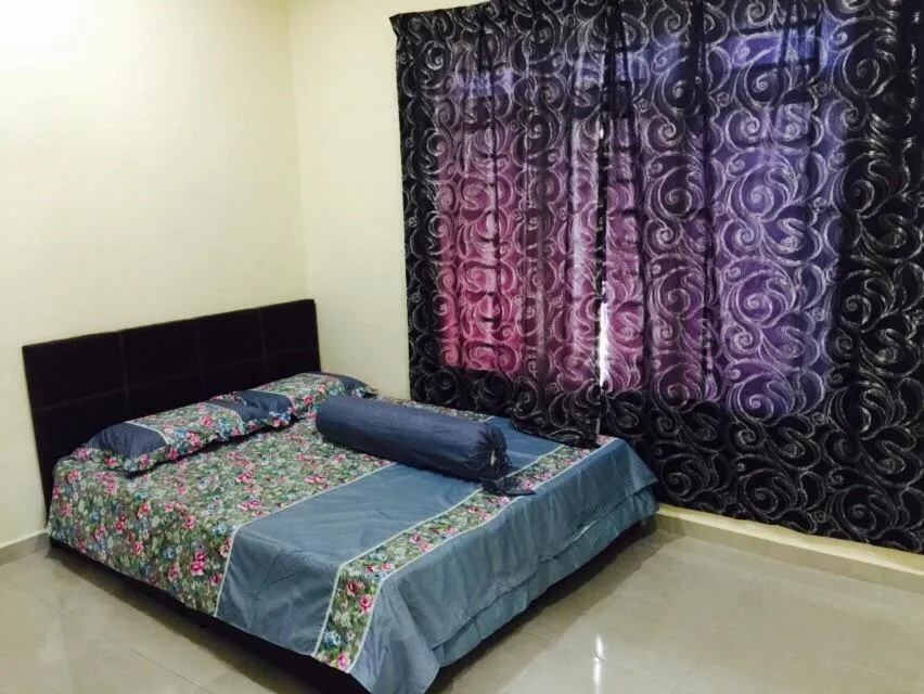 Bed in D'Pantai Homestay Kuala Sg. Baru