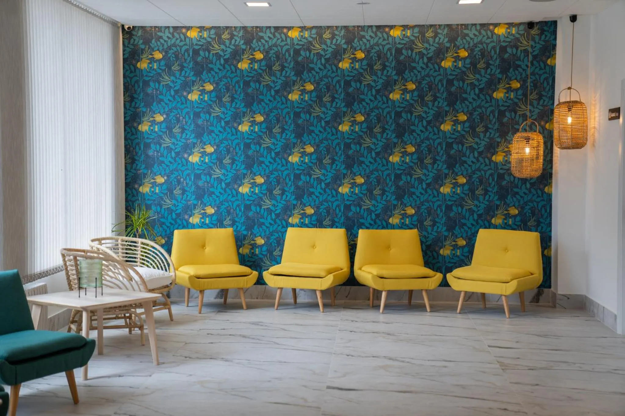 Lobby or reception in Hotel VIDA Finisterre Centro