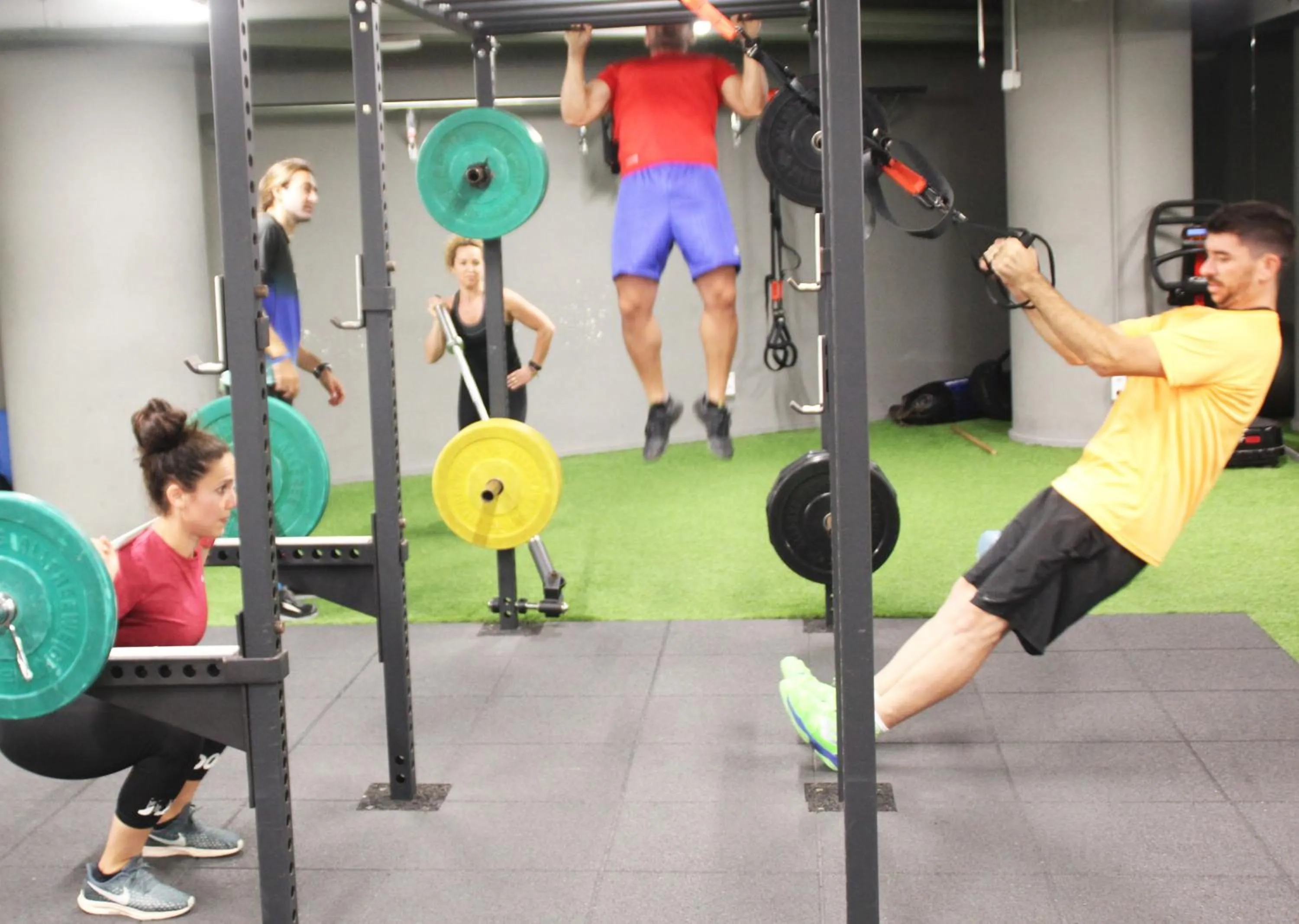 Fitness centre/facilities in Aparthotel Duva & Spa