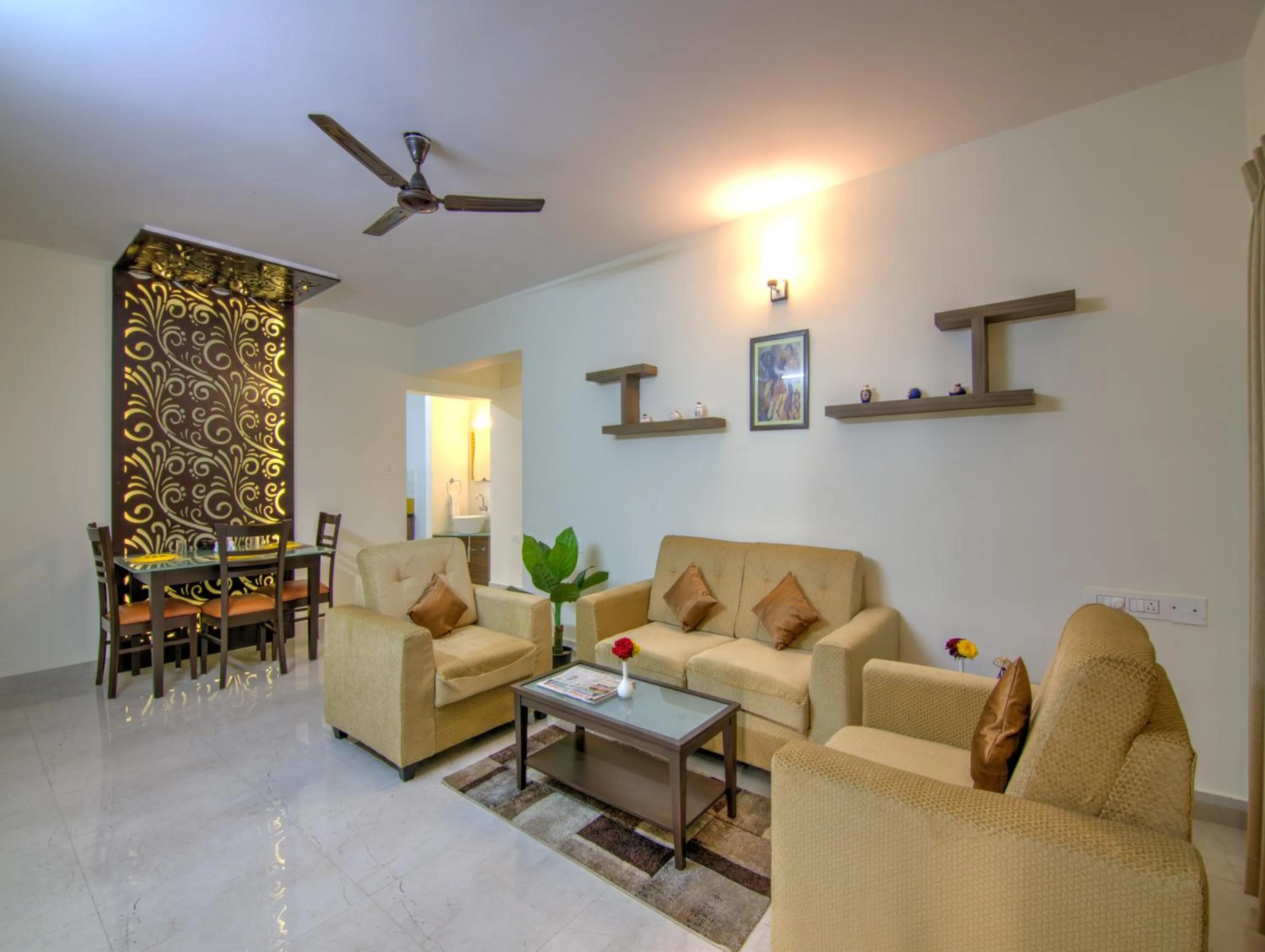 Living room in Sunshine Suites Grand Deluxe