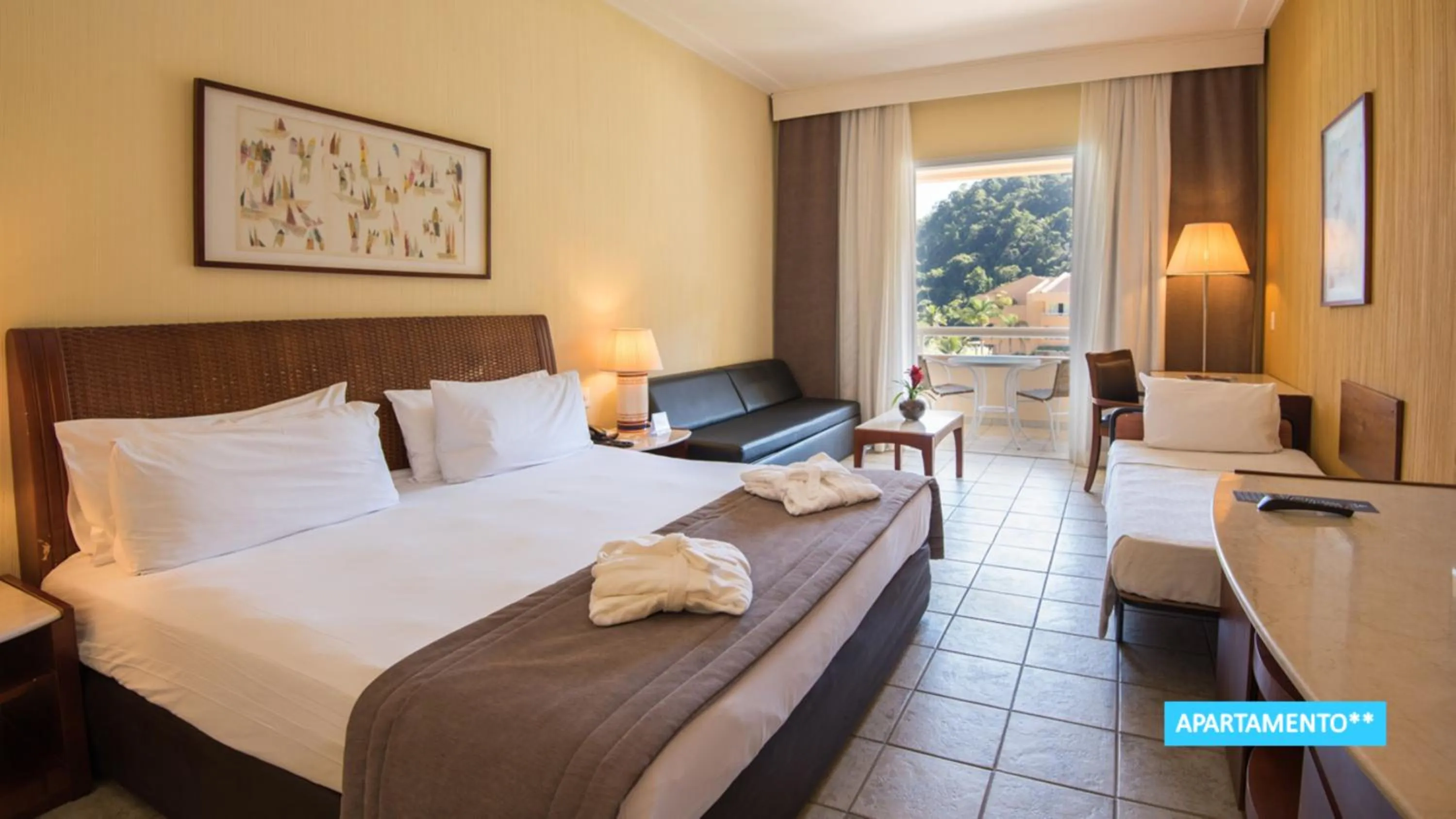 Bed in Vila Galé Eco Resort Angra - All Inclusive