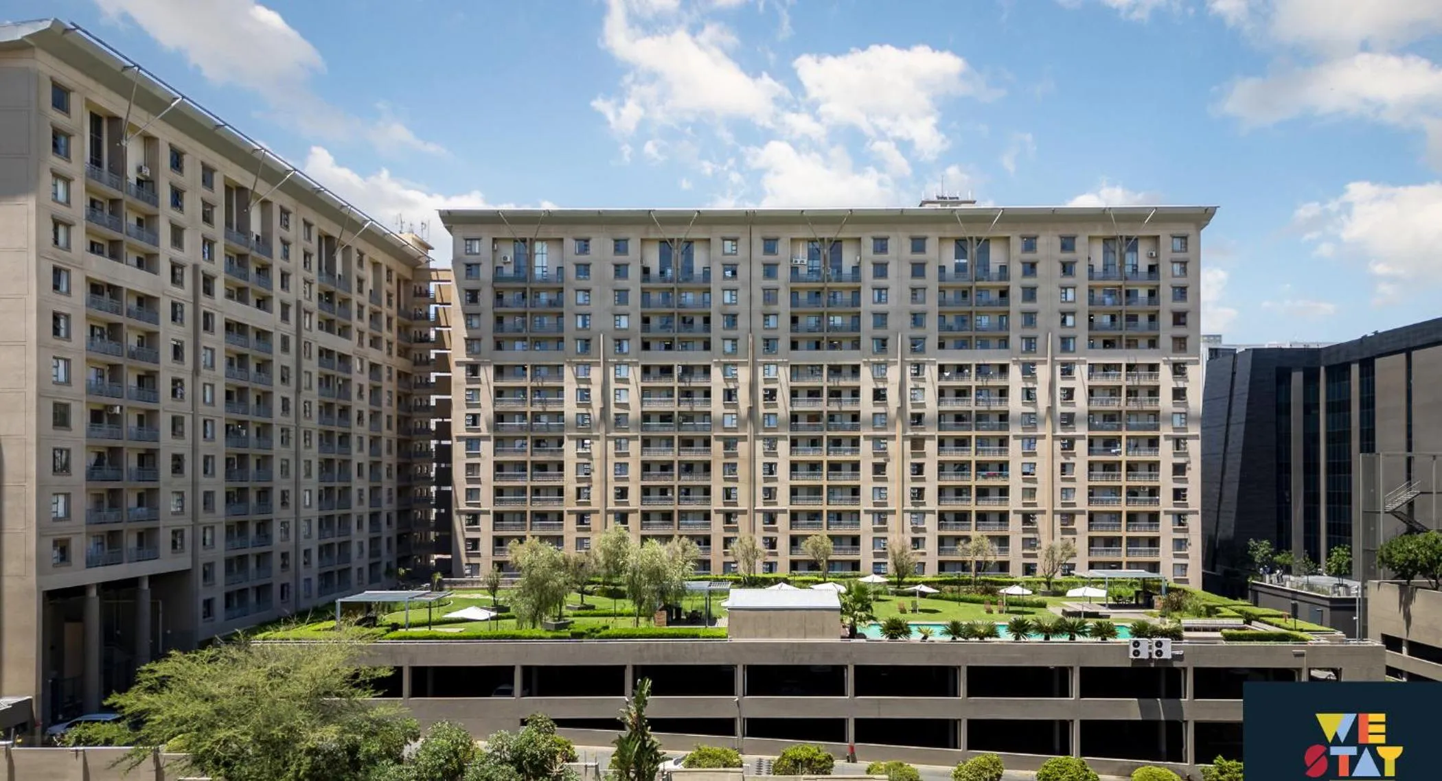 Property building in WeStay Westpoint Apartments