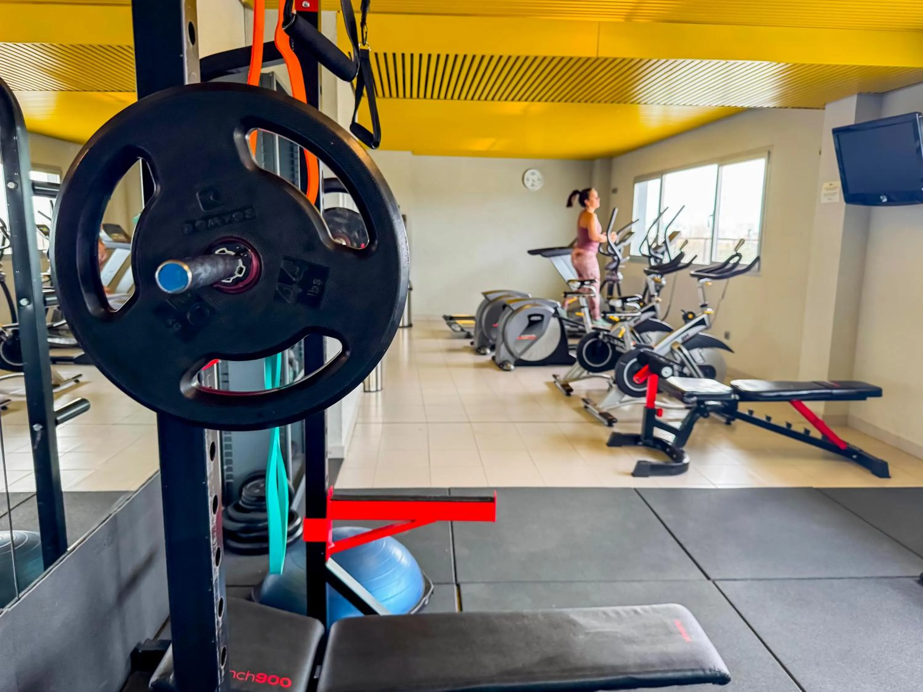 Fitness centre/facilities in Hotel Jardines de Uleta Suites