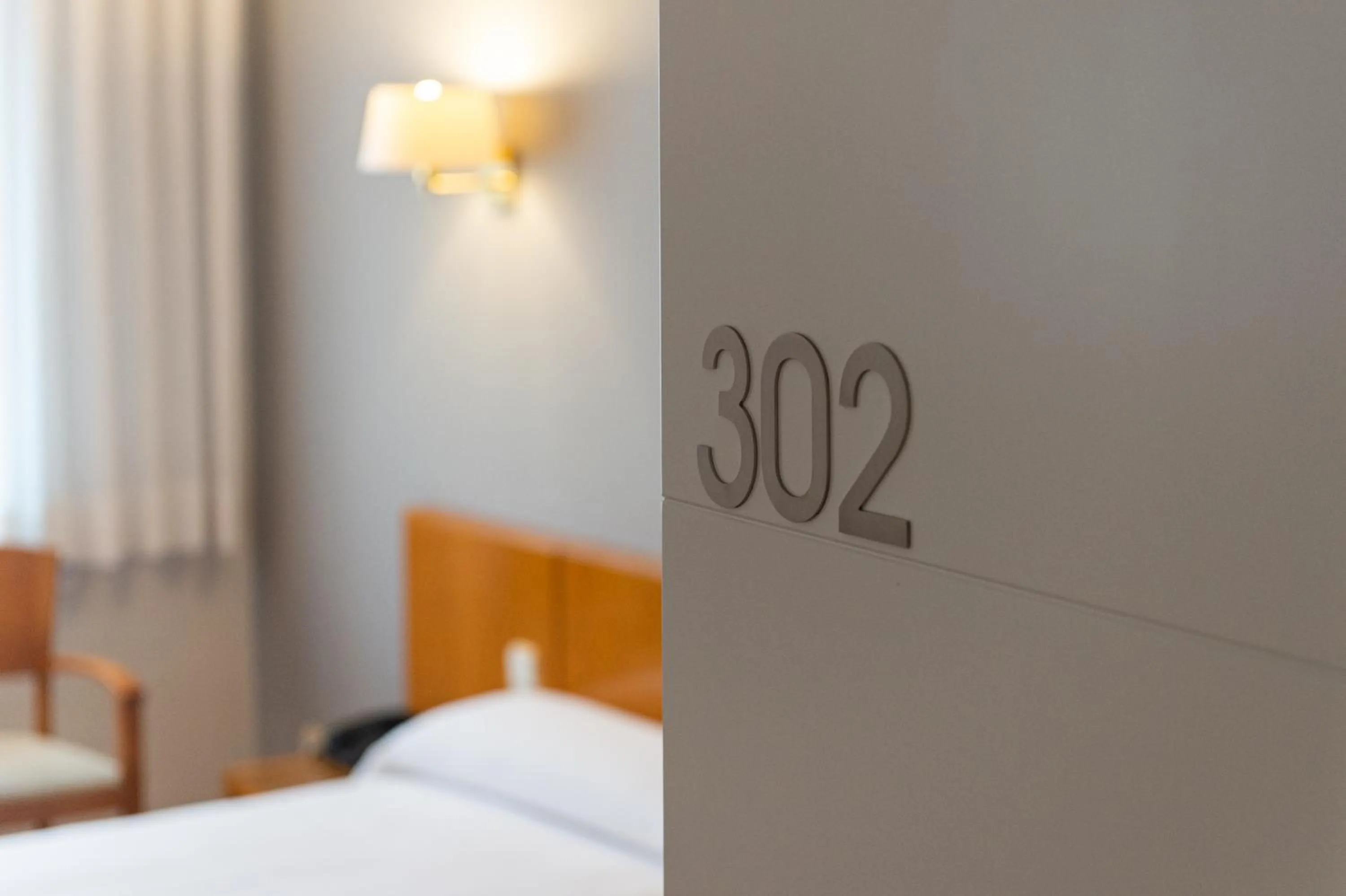 Bed in Hotel Borrell