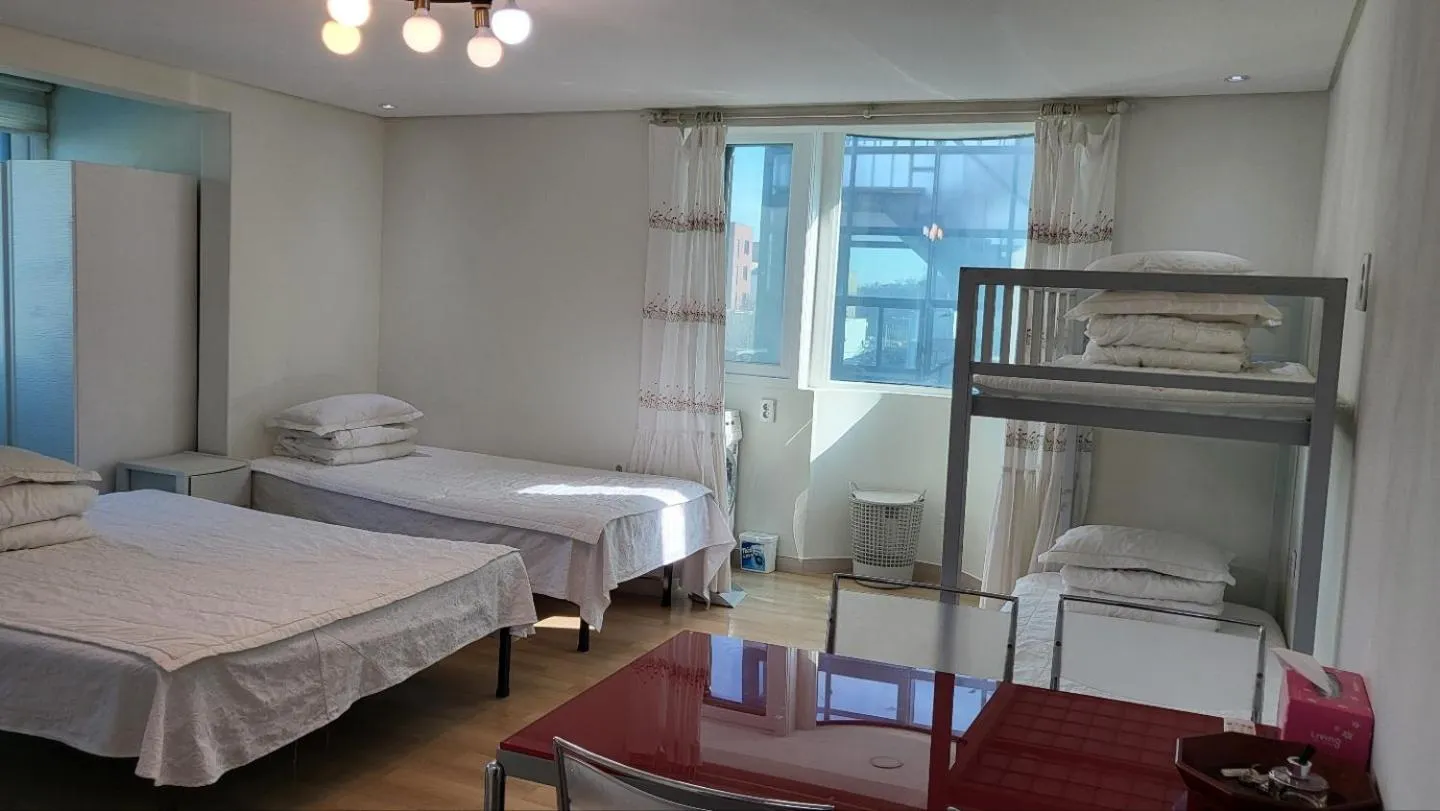 Bed in Seoul Tower Ville