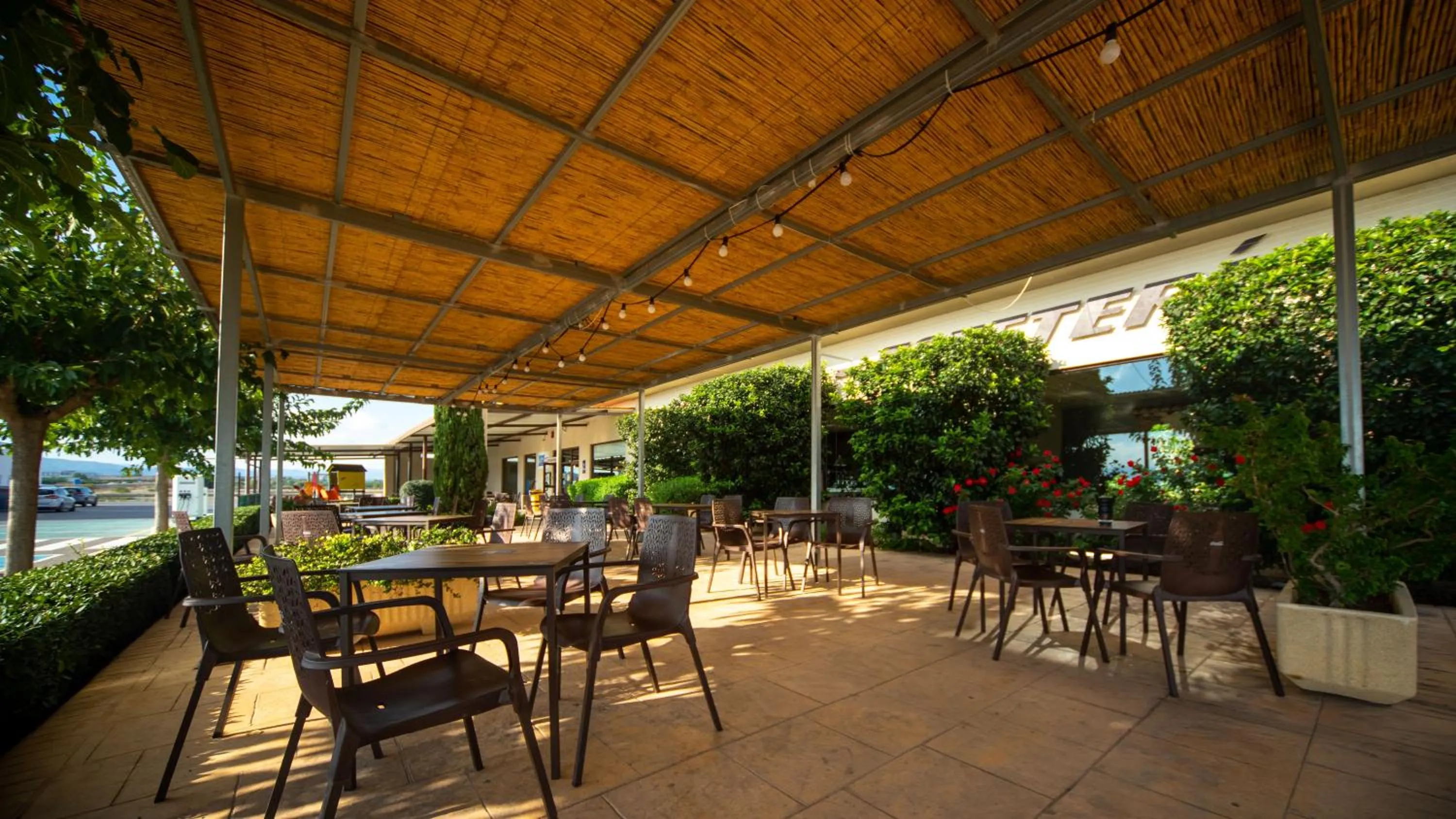 Balcony/Terrace in Hotel Puerta de la Serrania