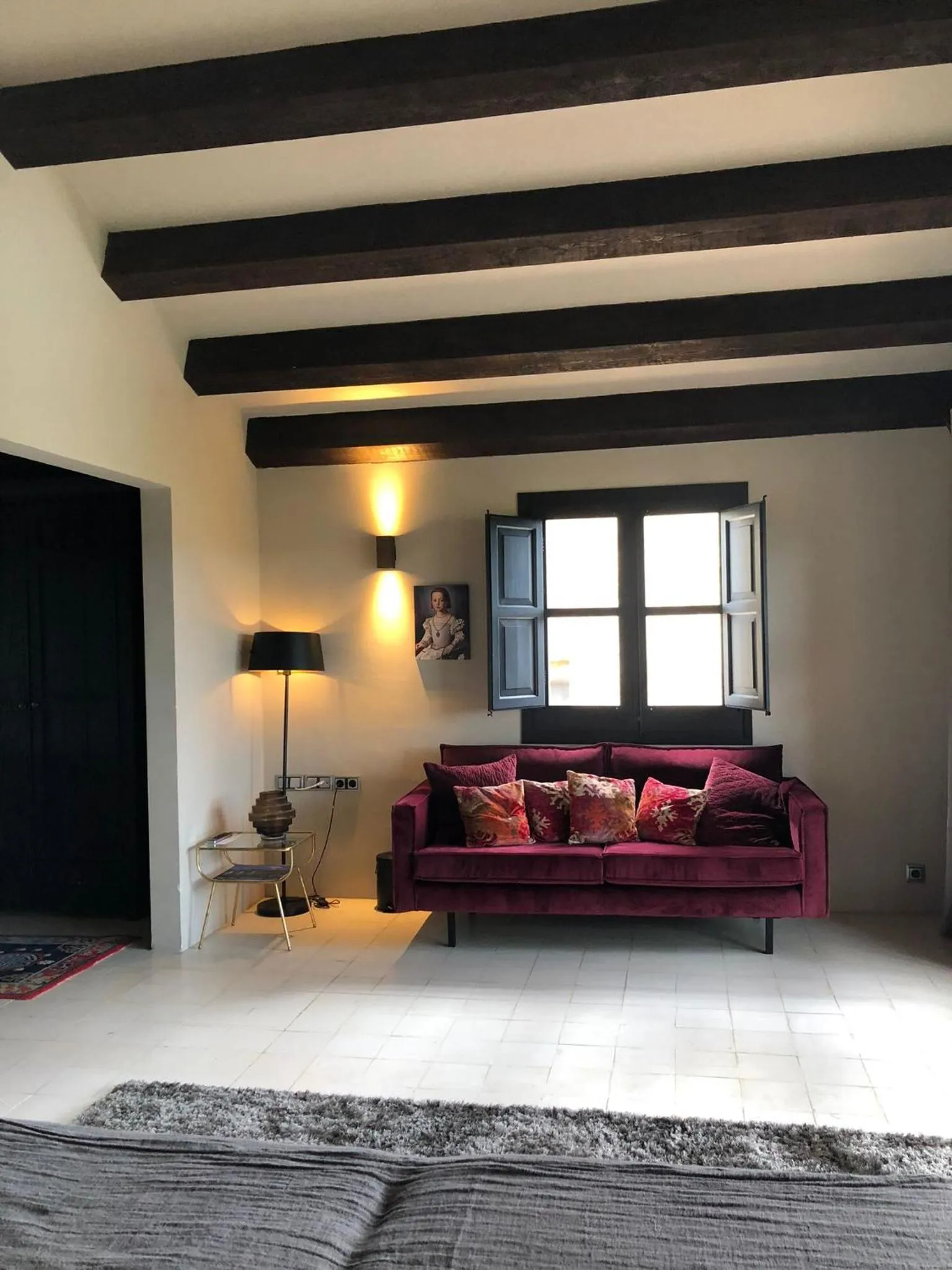 Living room in Hotel Castell d'Emporda