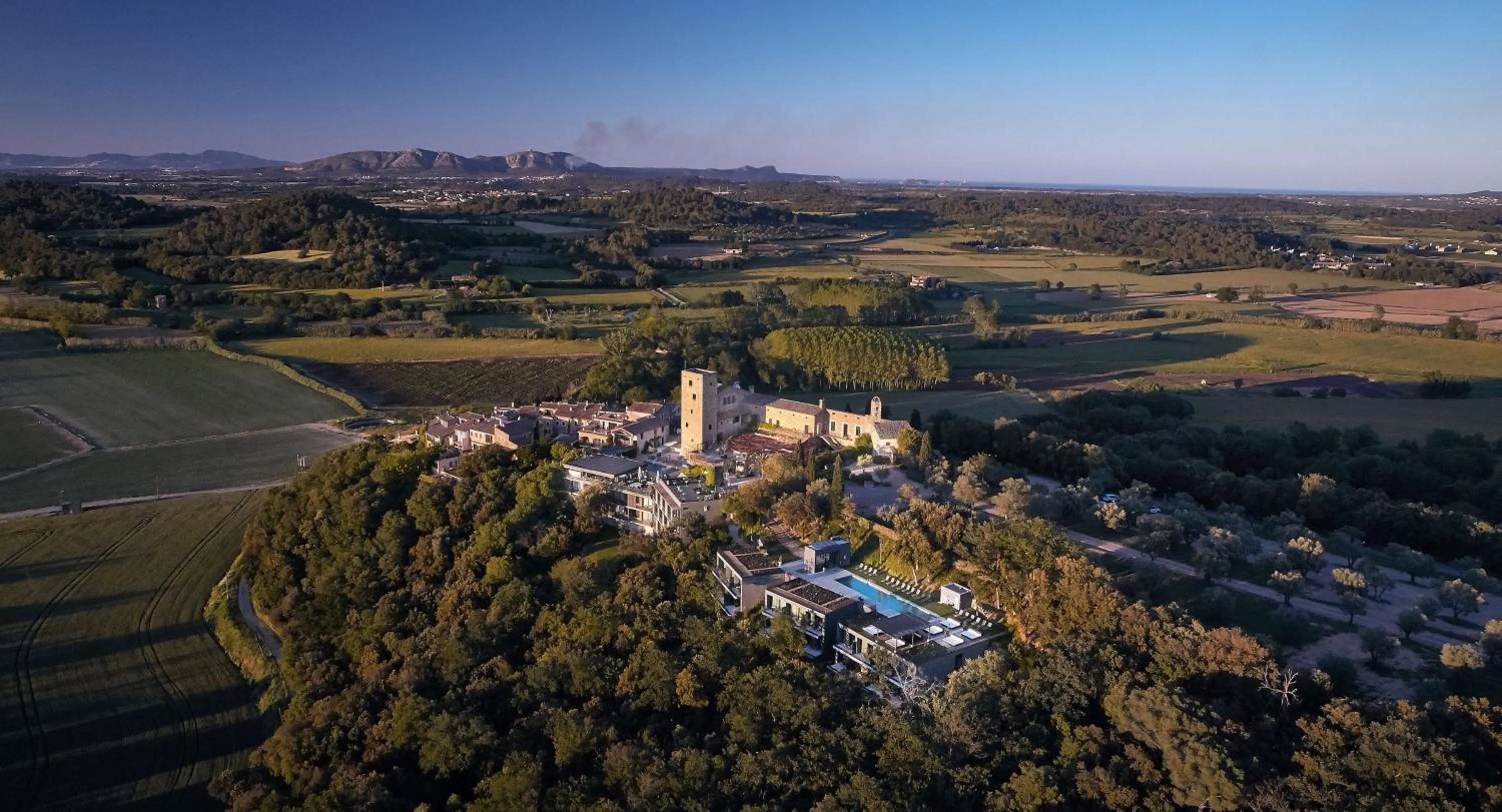 Natural landscape in Hotel Castell d'Emporda