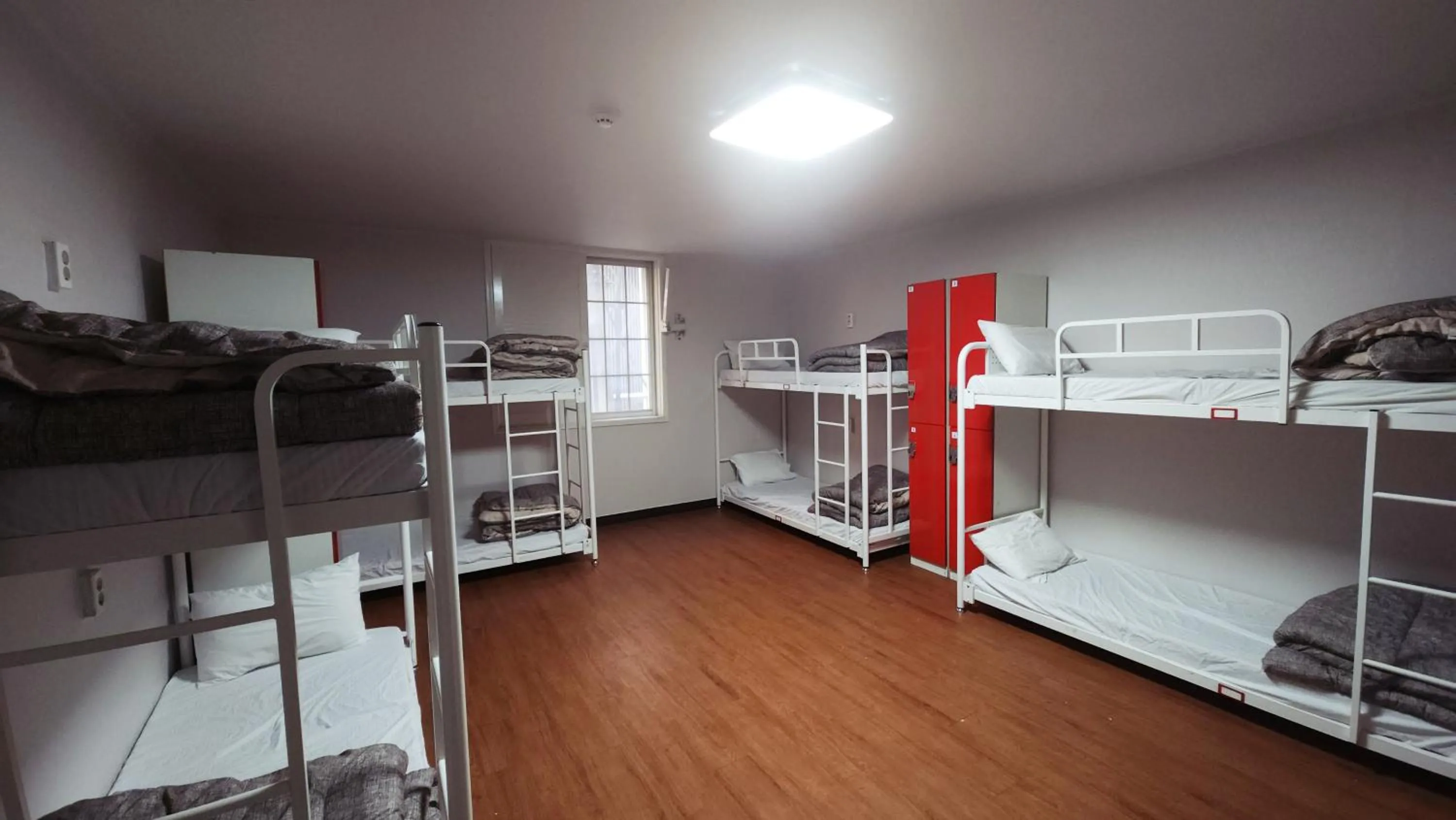 Bed in Kimchee Busan Downtown Guesthouse