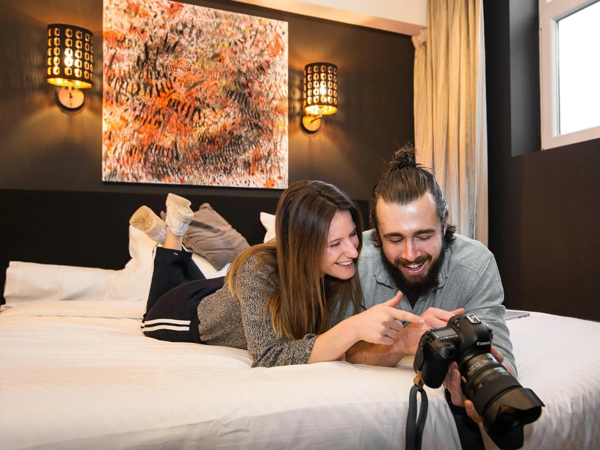 Bedroom, Bed in Hotel Goodnight Antwerp