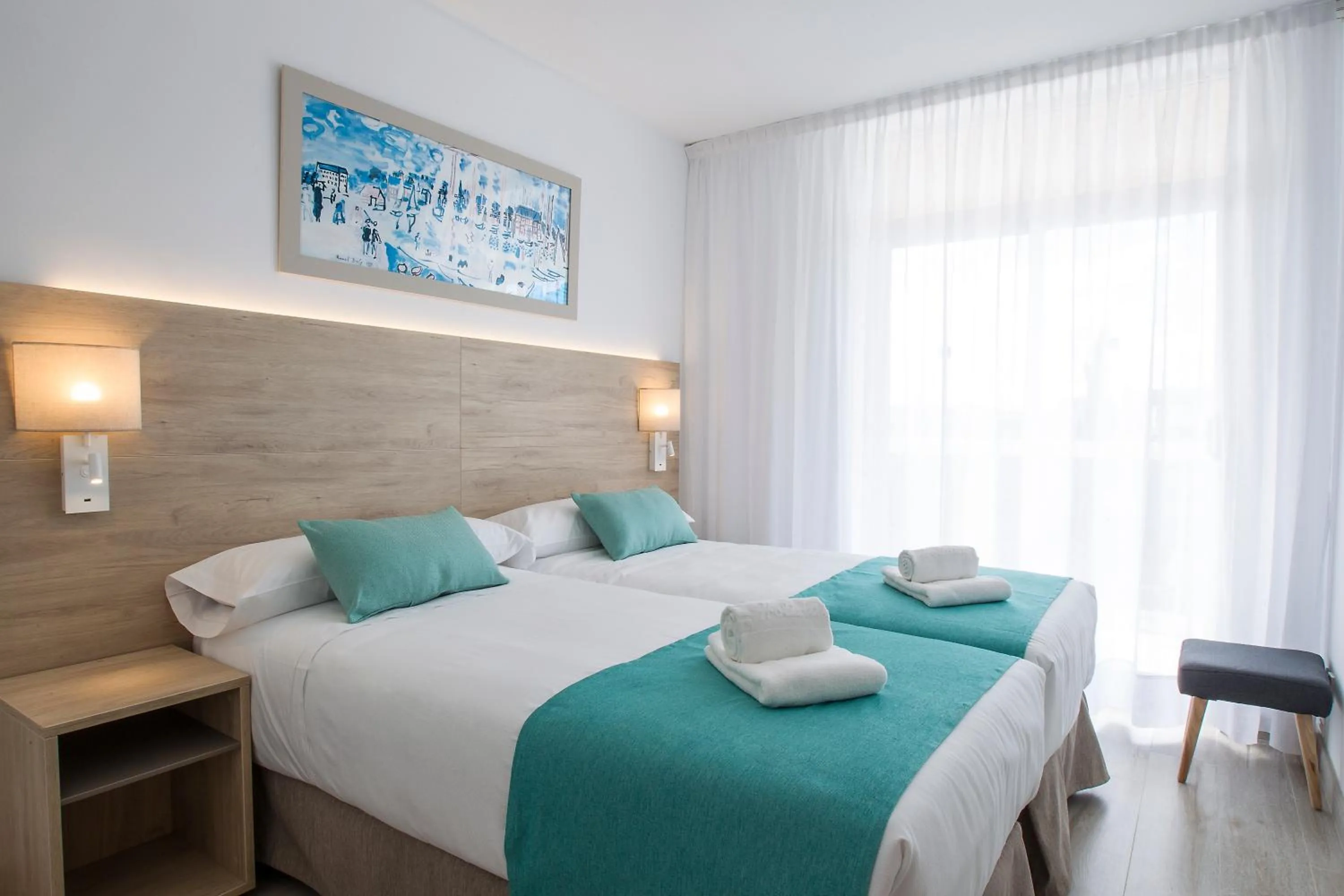 Bedroom, Bed in Aparthotel Cye Holiday Centre