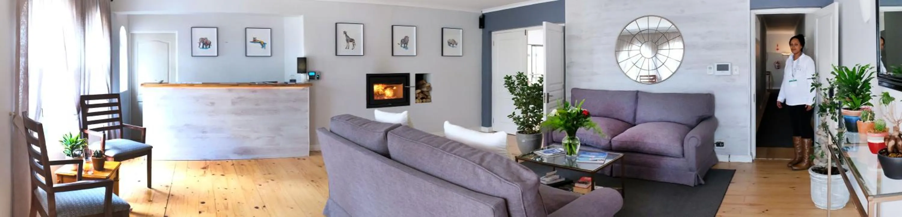 Living room in Vine Guesthouse