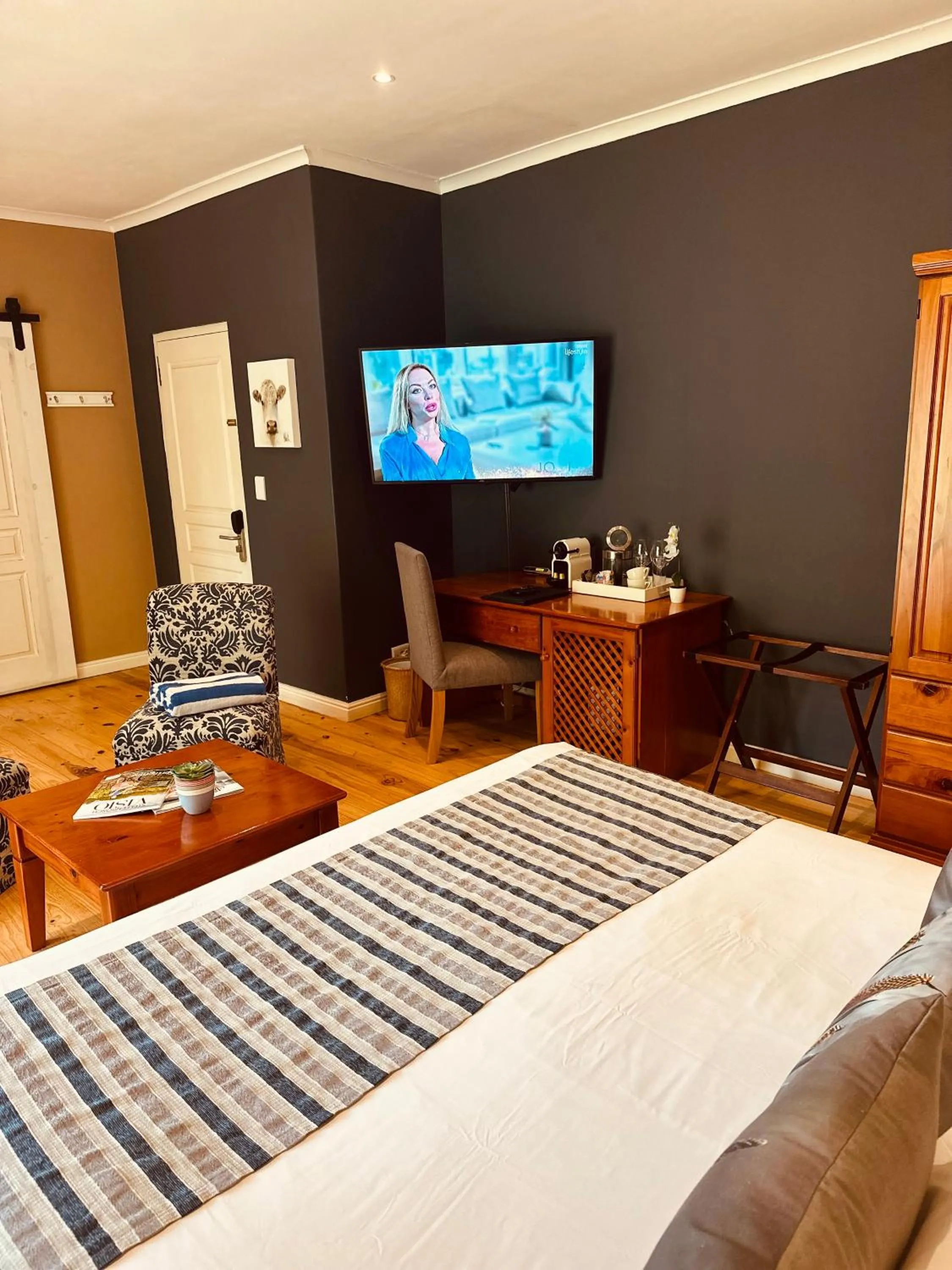 Bed in Vine Guesthouse