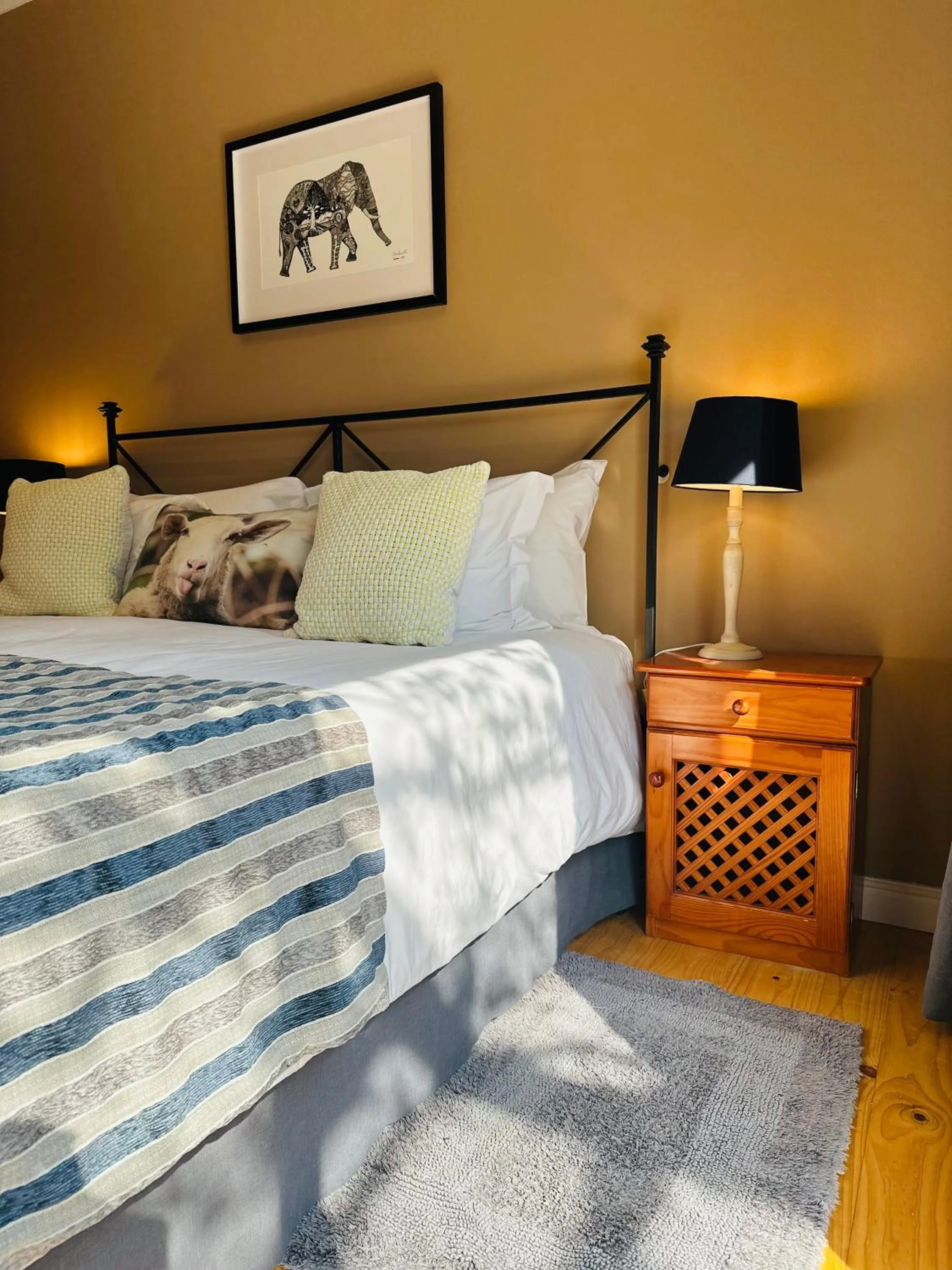 Bed in Vine Guesthouse