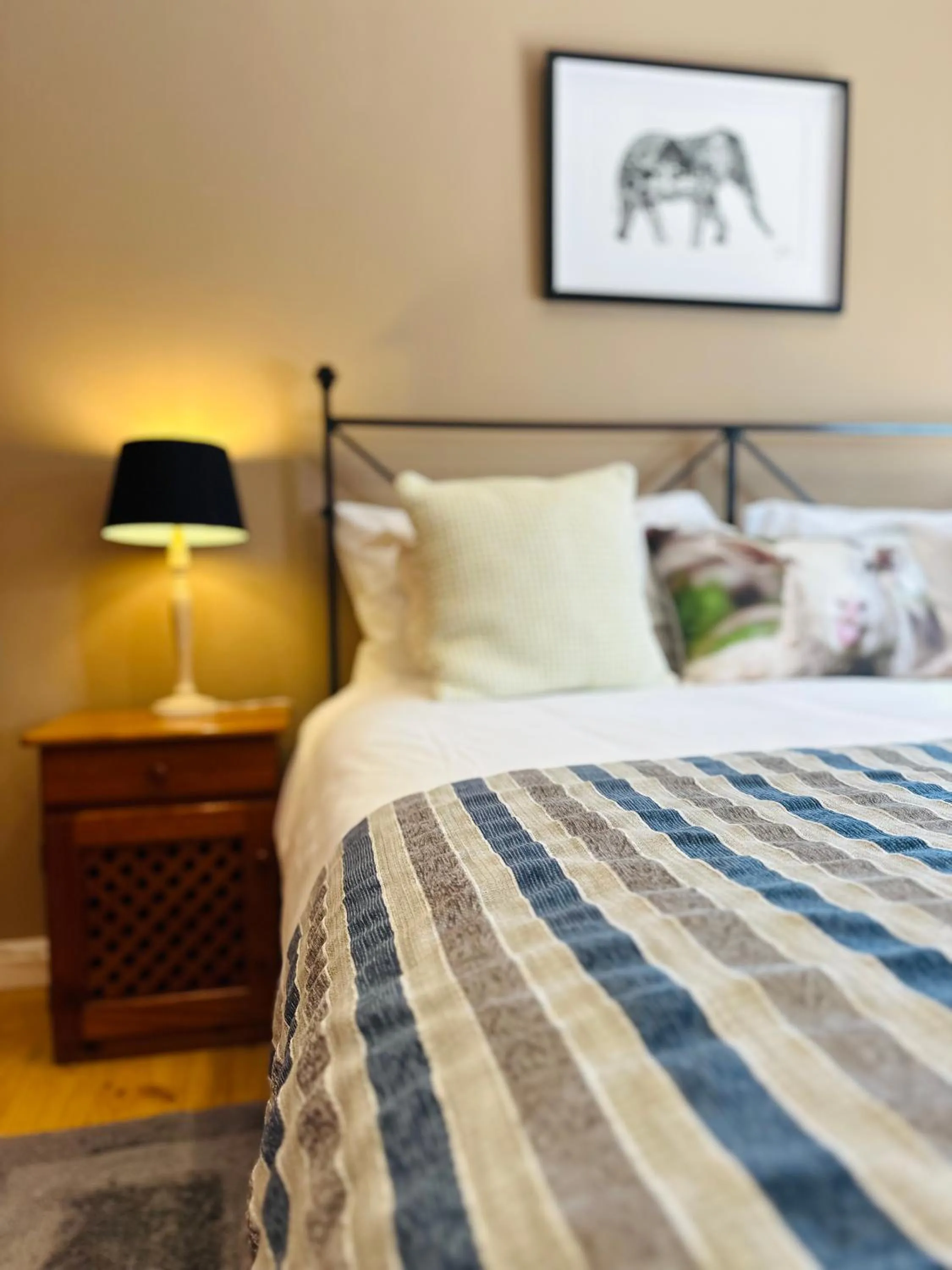 Bed in Vine Guesthouse